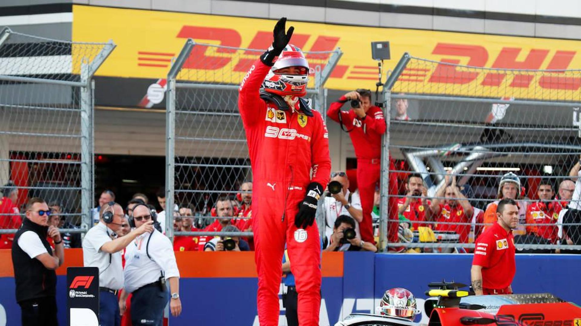 Leclerc también logra la 'pole' en Sochi