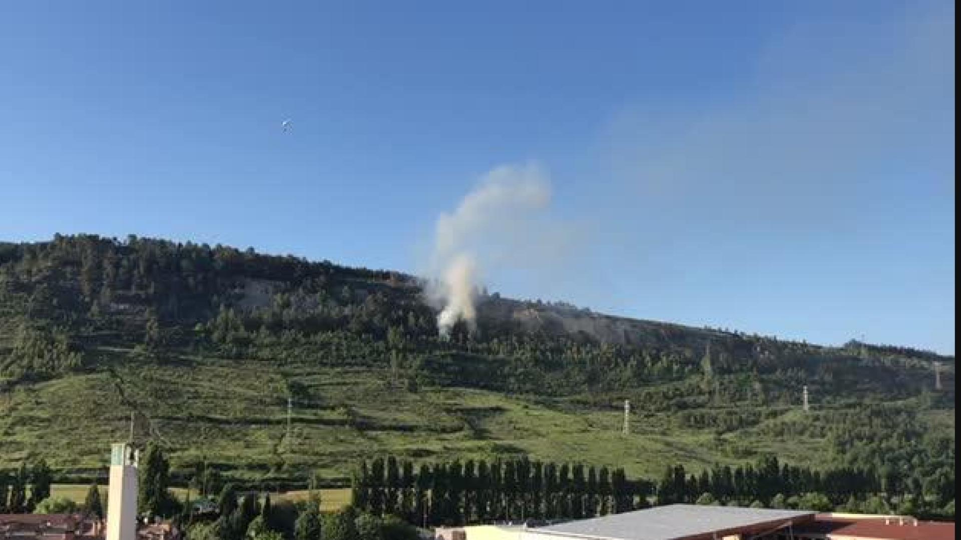 Vídeo del incendio en el Monte San Cristobal