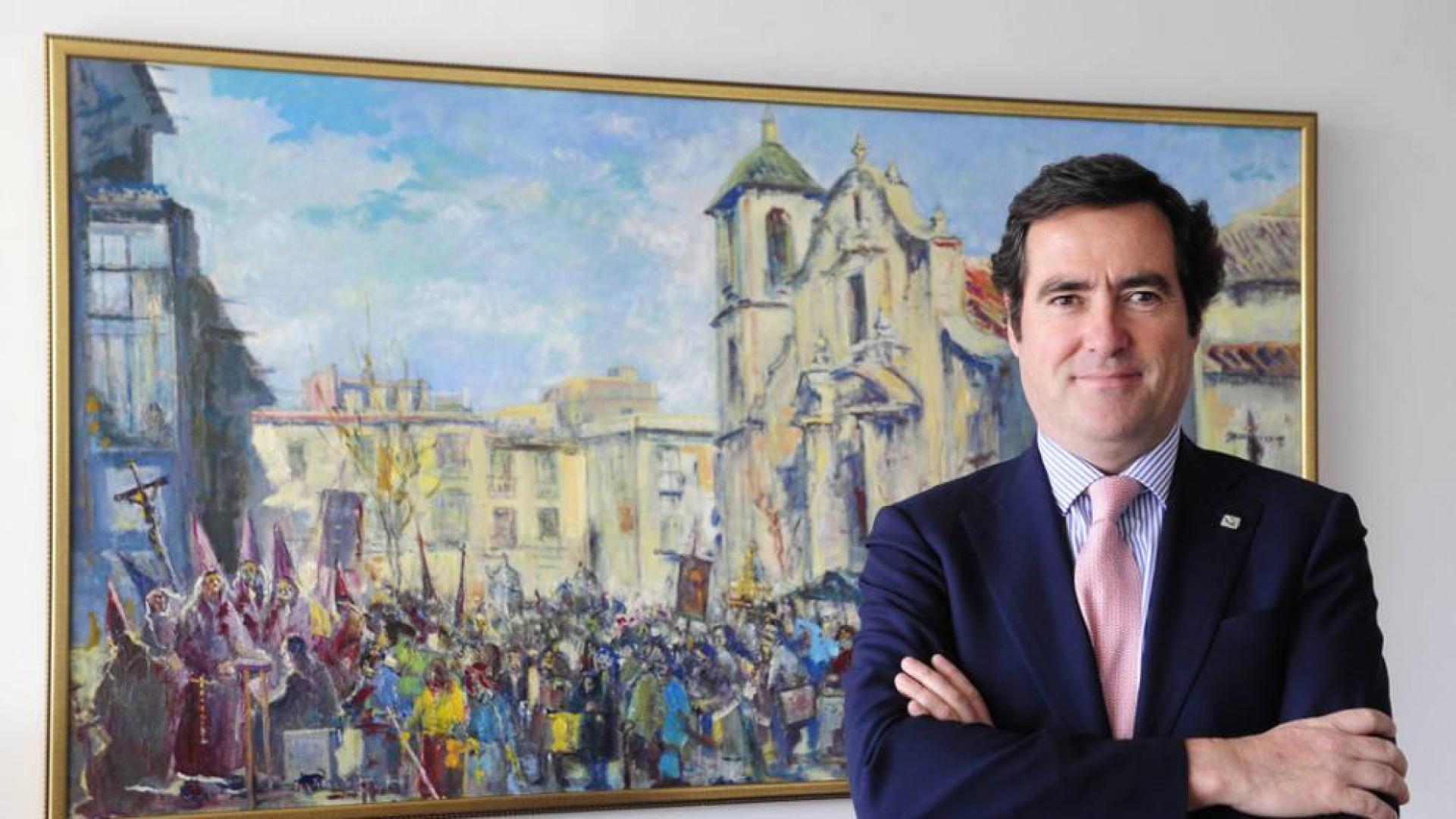 Antonio Garamendi, candidato a la presidencia de la CEOE.