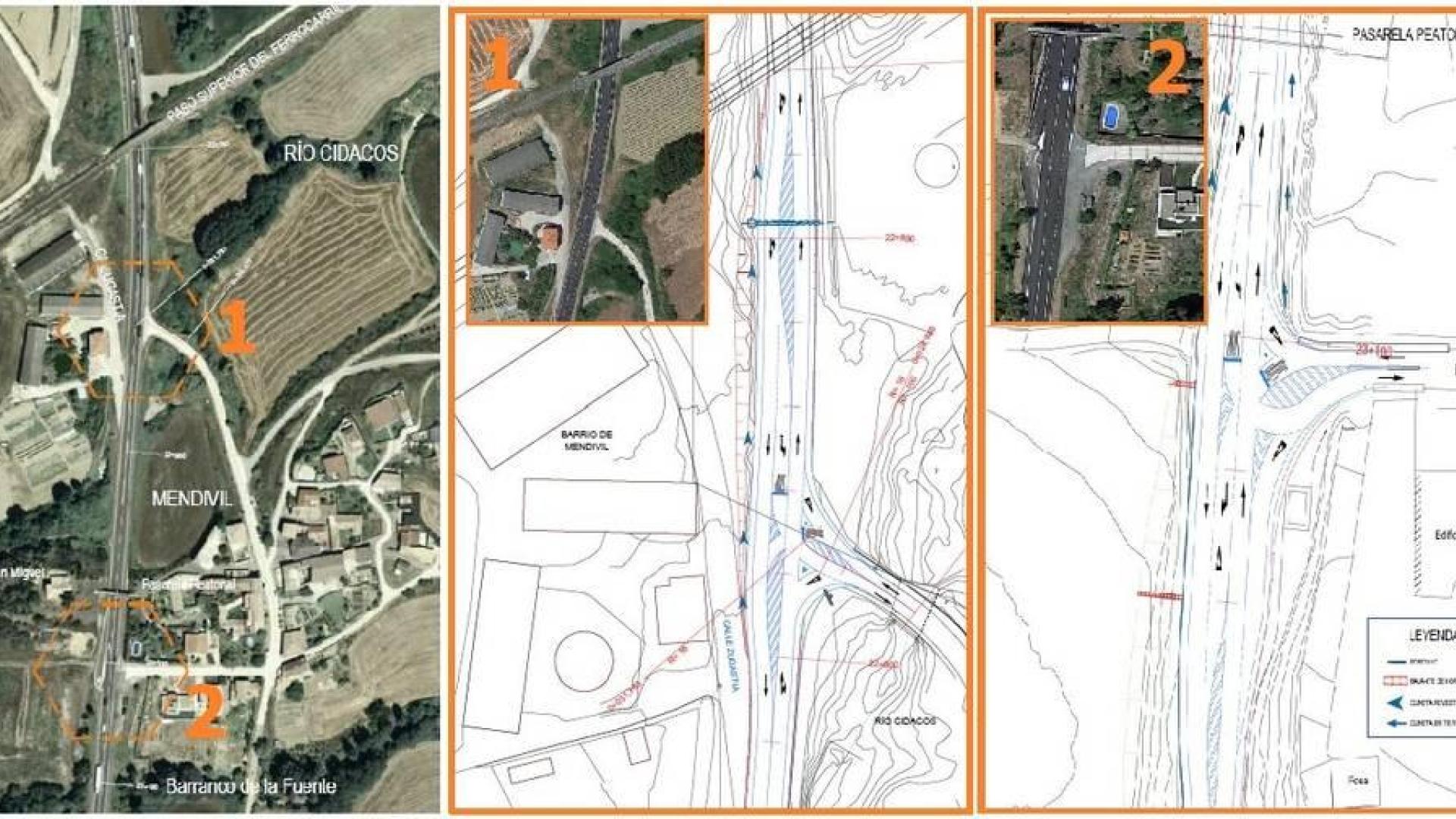 Licitadas las obras de mejora de la seguridad de la parada de autobús en Mendívil