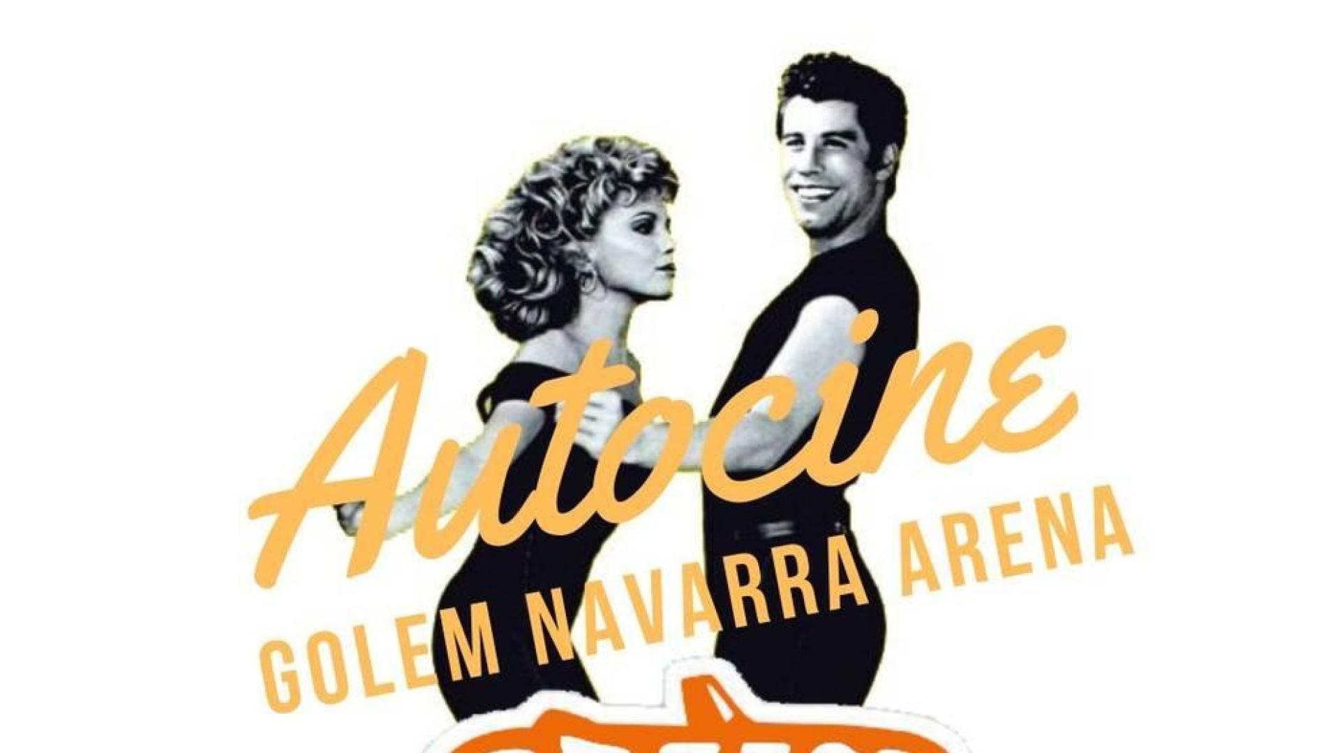 Fotografía cartel Grease Navarra Arana.