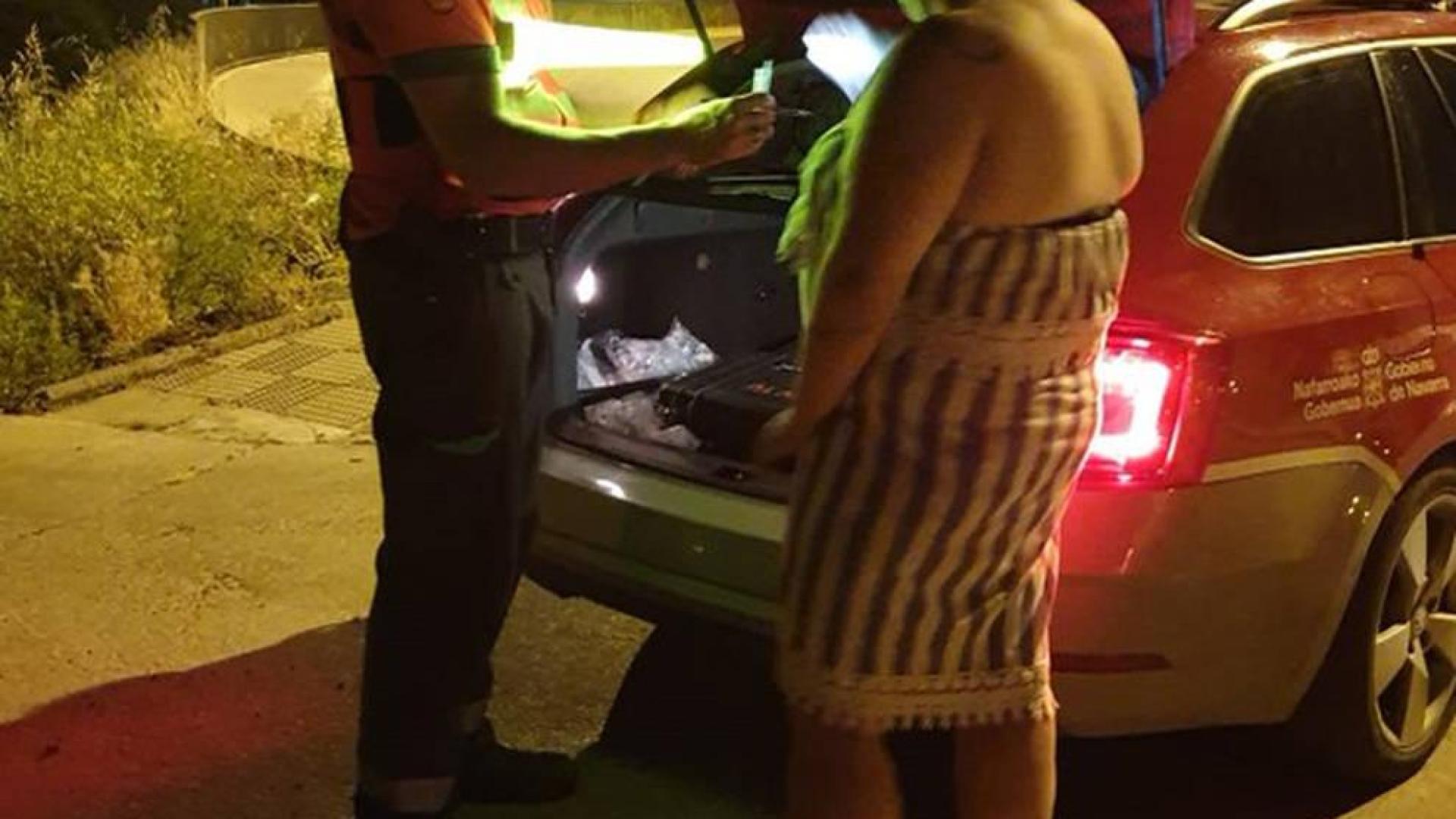 Le incautan éxtasis a una conductora en Tudela, que dio positivo en drogas