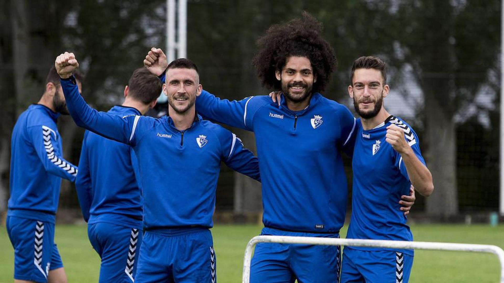 Osasuna realiza un entrenamiento de recuperación