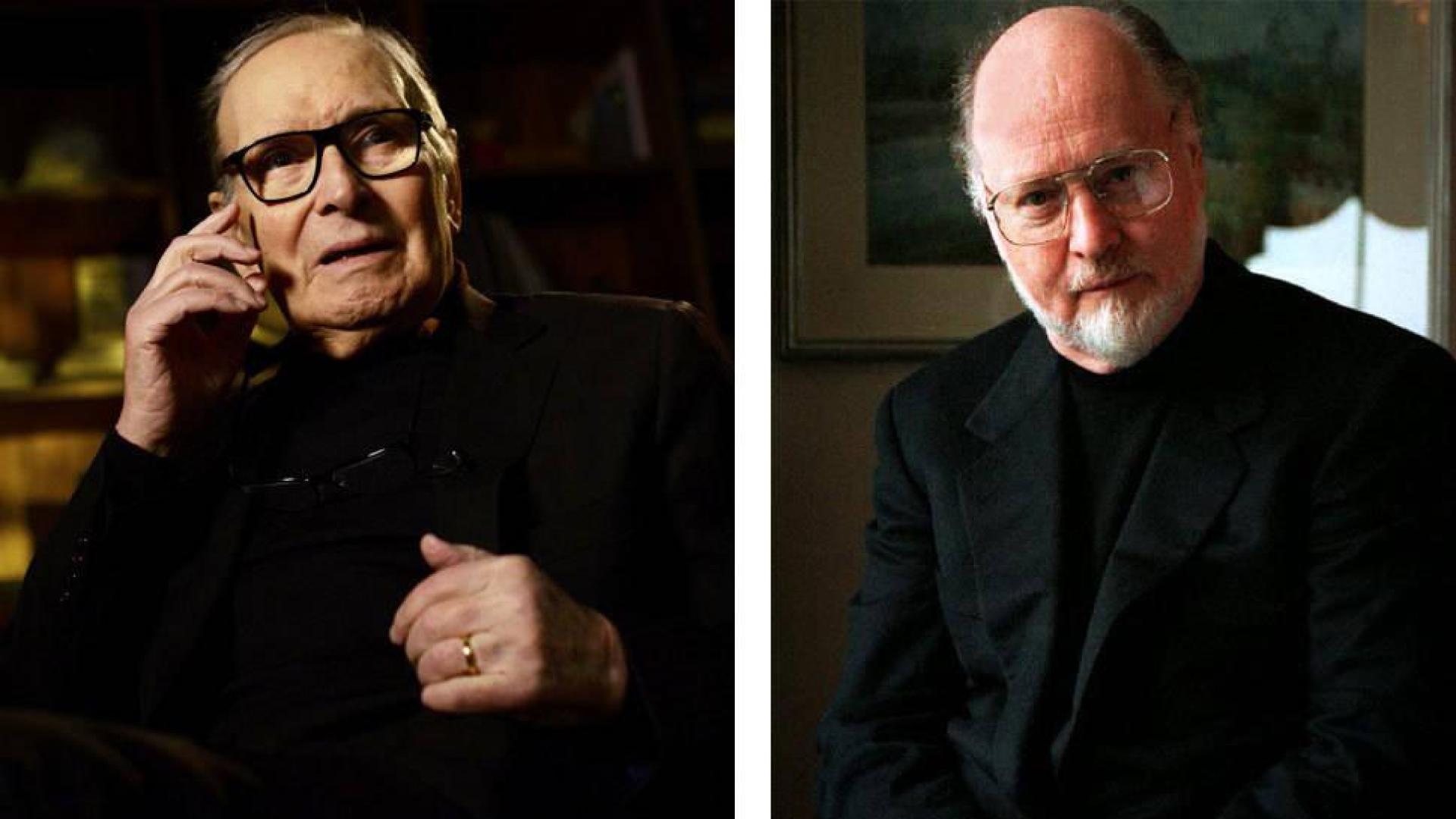 Ennio Morricone y John Williams.