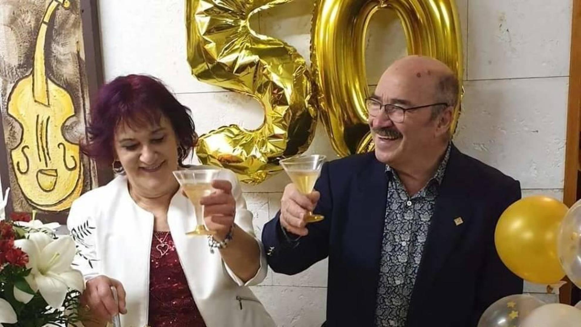 Alessandra Gallicchio y José Manuel Lanas viajaron a Italia en febrero por su aniversario de boda.