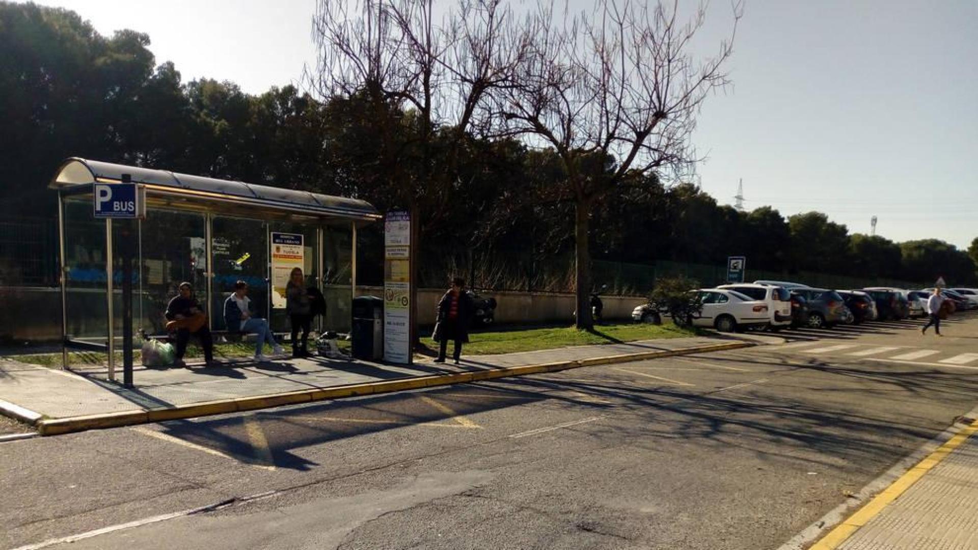 El Hospital de Tudela contará con una nueva parada de autobuses con mayor capacidad