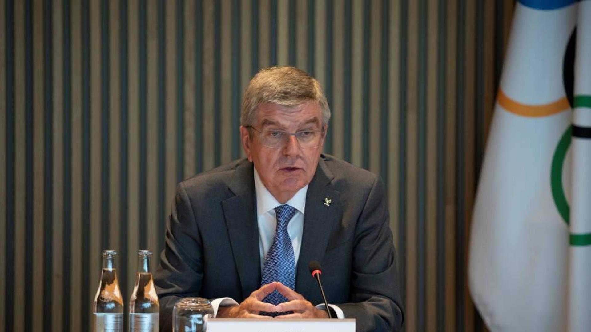 El presidente del COI, Thomas Bach.