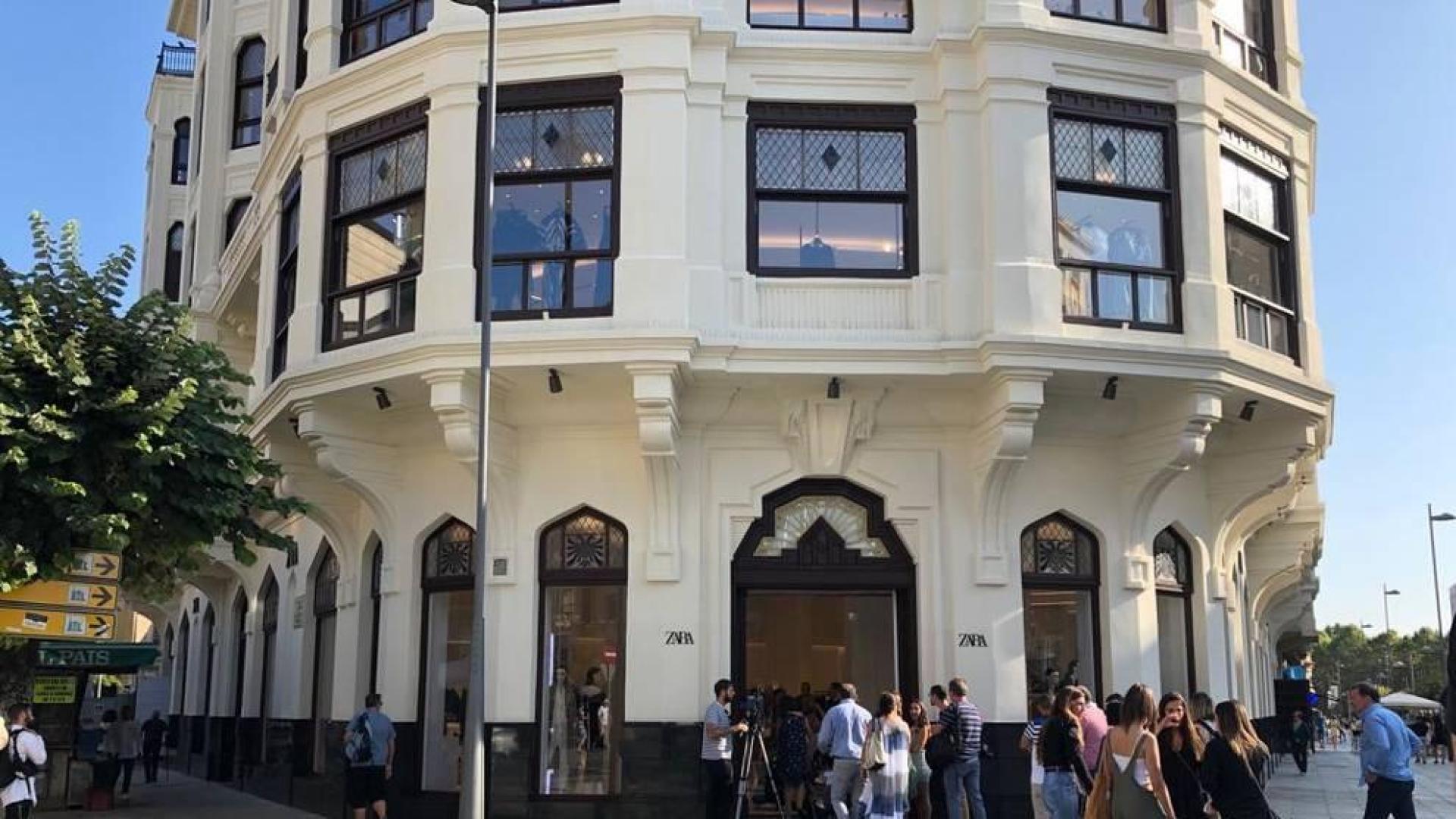 Zara inaugura su nueva sede en Pamplona