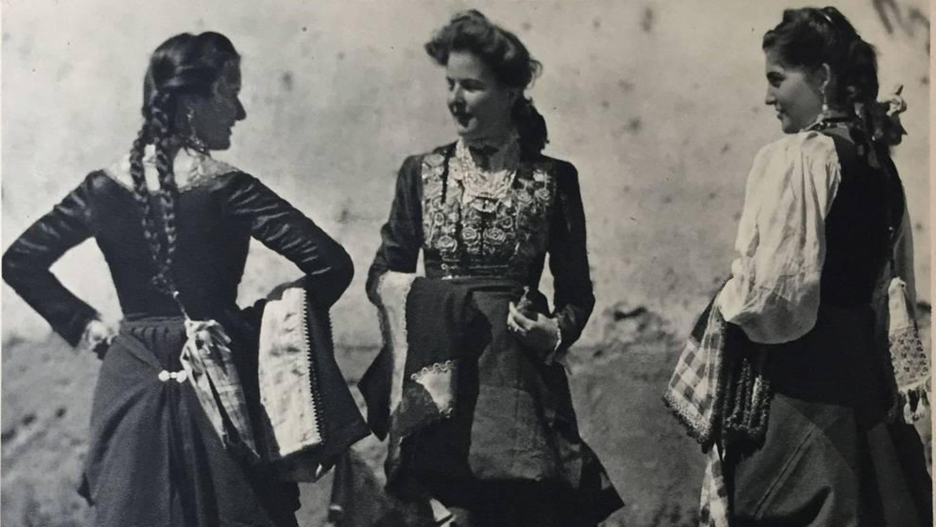 Una de las imágenes de Roncalesas (hacia 1920) del fotógrafo José Ortiz Echagüe.