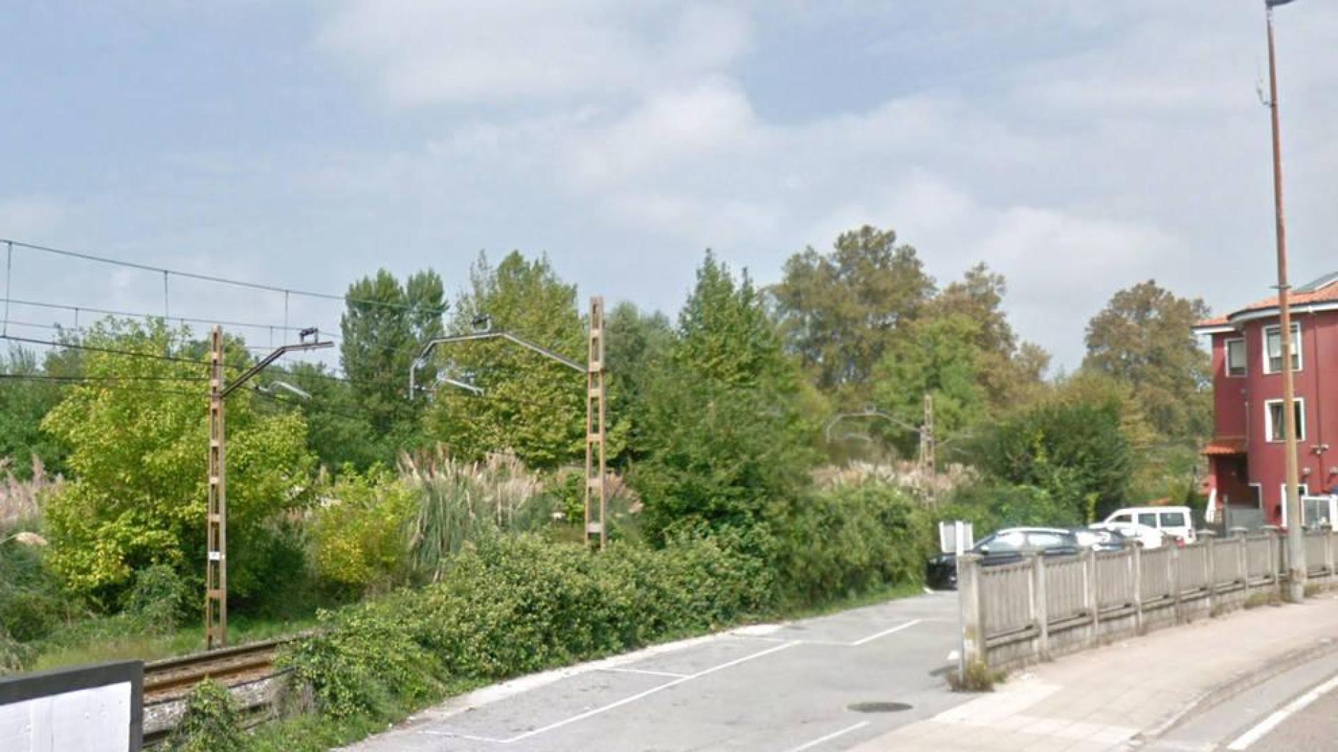 Zona cercana al lugar donde se produjo el suceso.