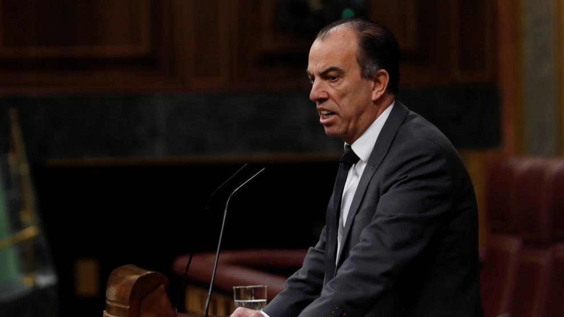 García Adanero, en el Congreso.