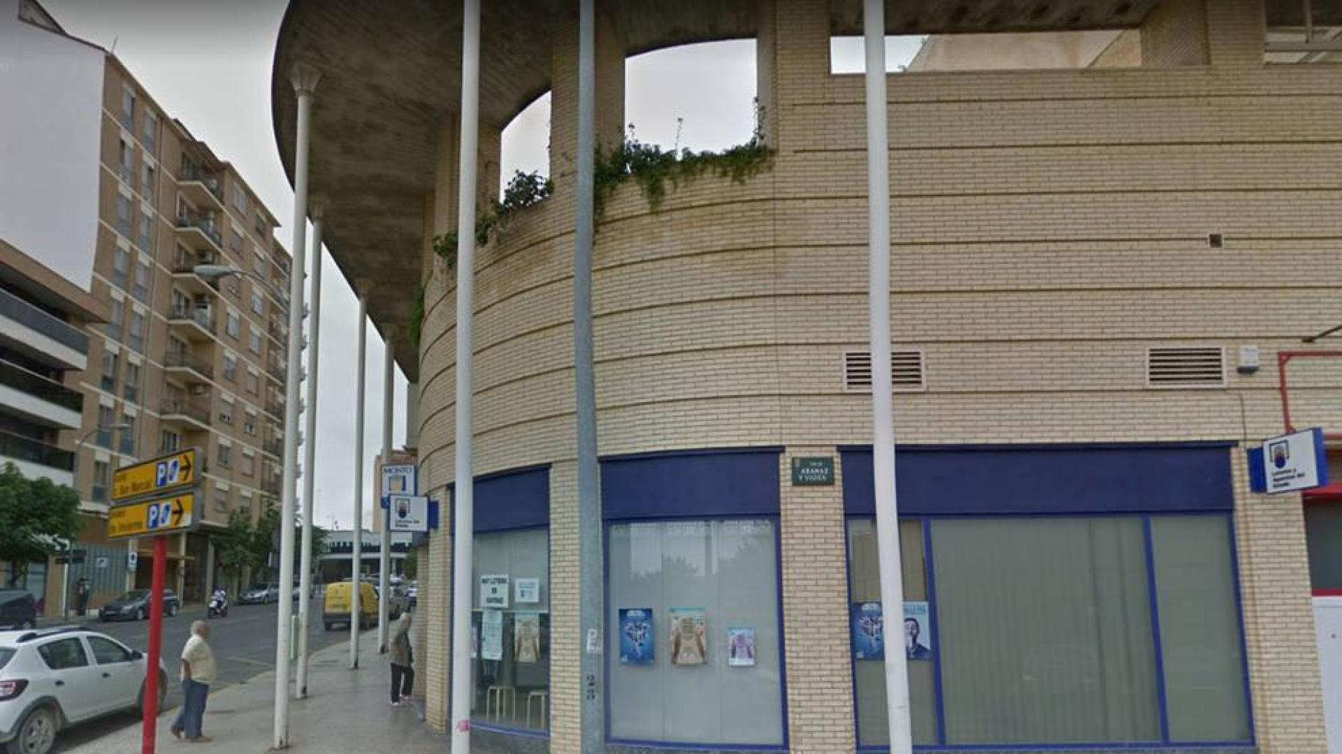 Administración de Lotería de la Cuesta de la Estación, en Tudela