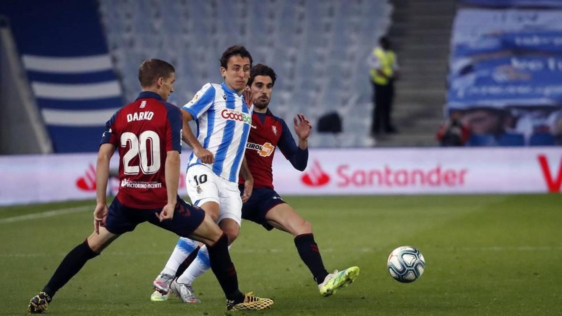 Galería de fotos del partido Real Sociedad-Osasuna
