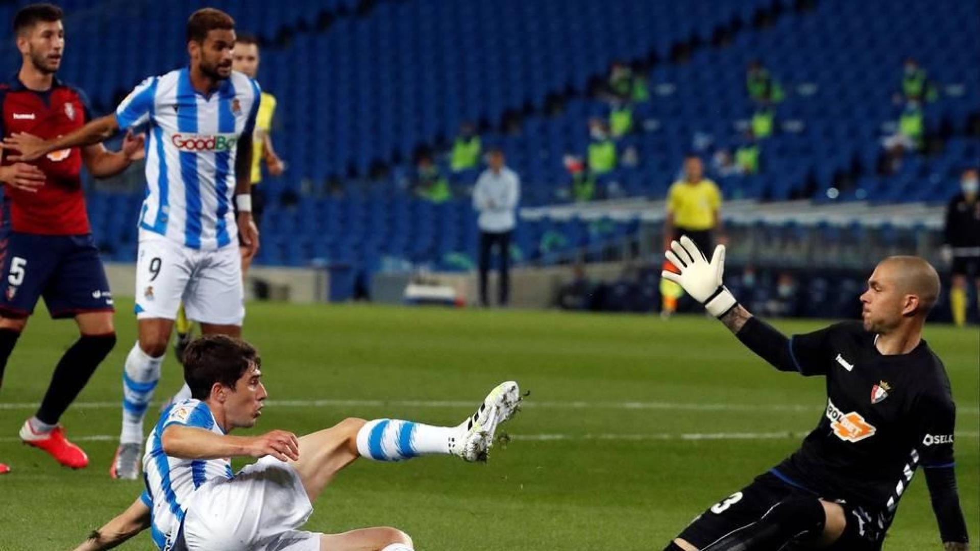 Galería de fotos del partido Real Sociedad-Osasuna