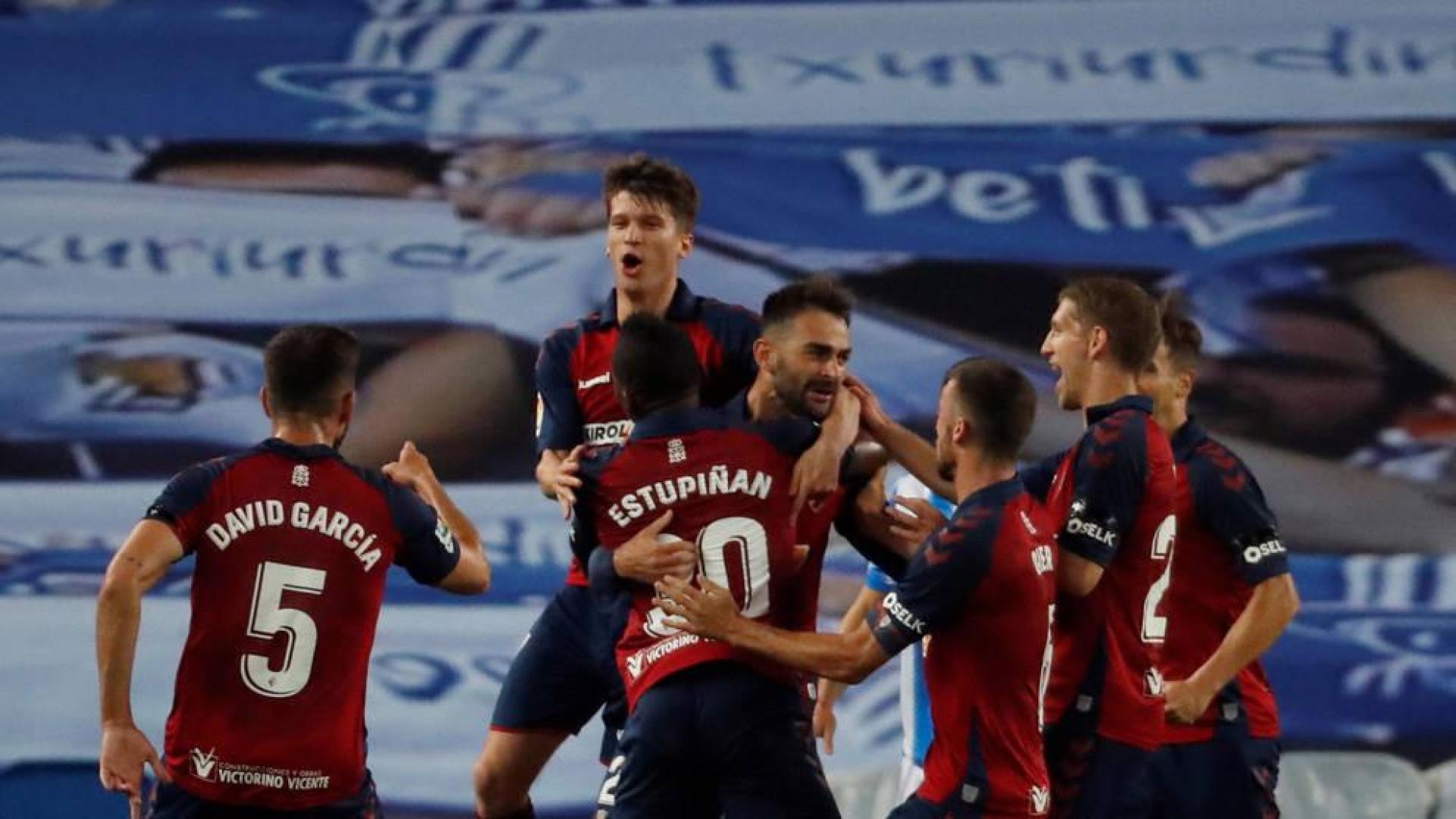 Galería de fotos del partido Real Sociedad-Osasuna