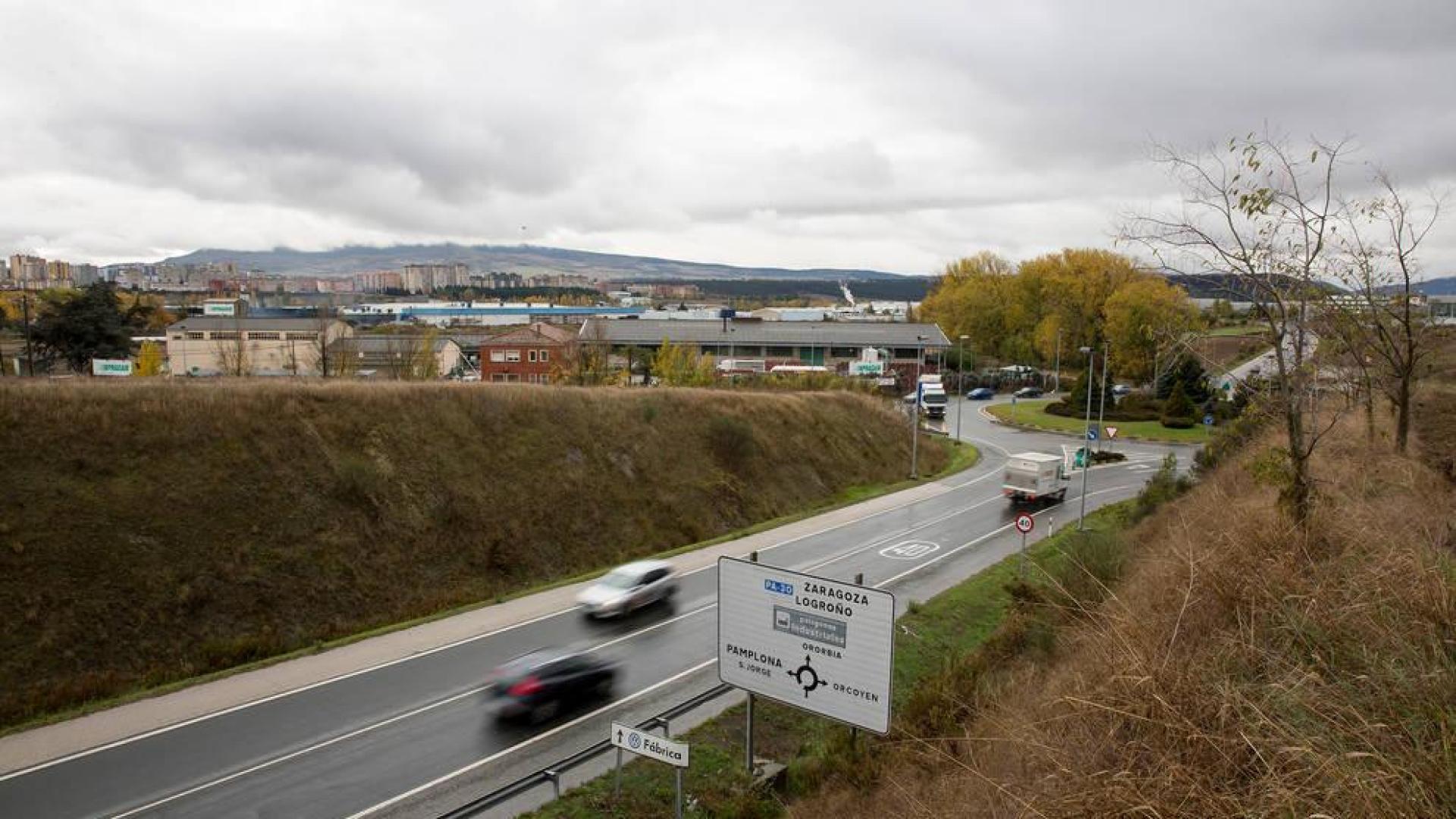 Una pasarela peatonal y ciclista sobre la PA-30 unirá Pamplona y Orkoien