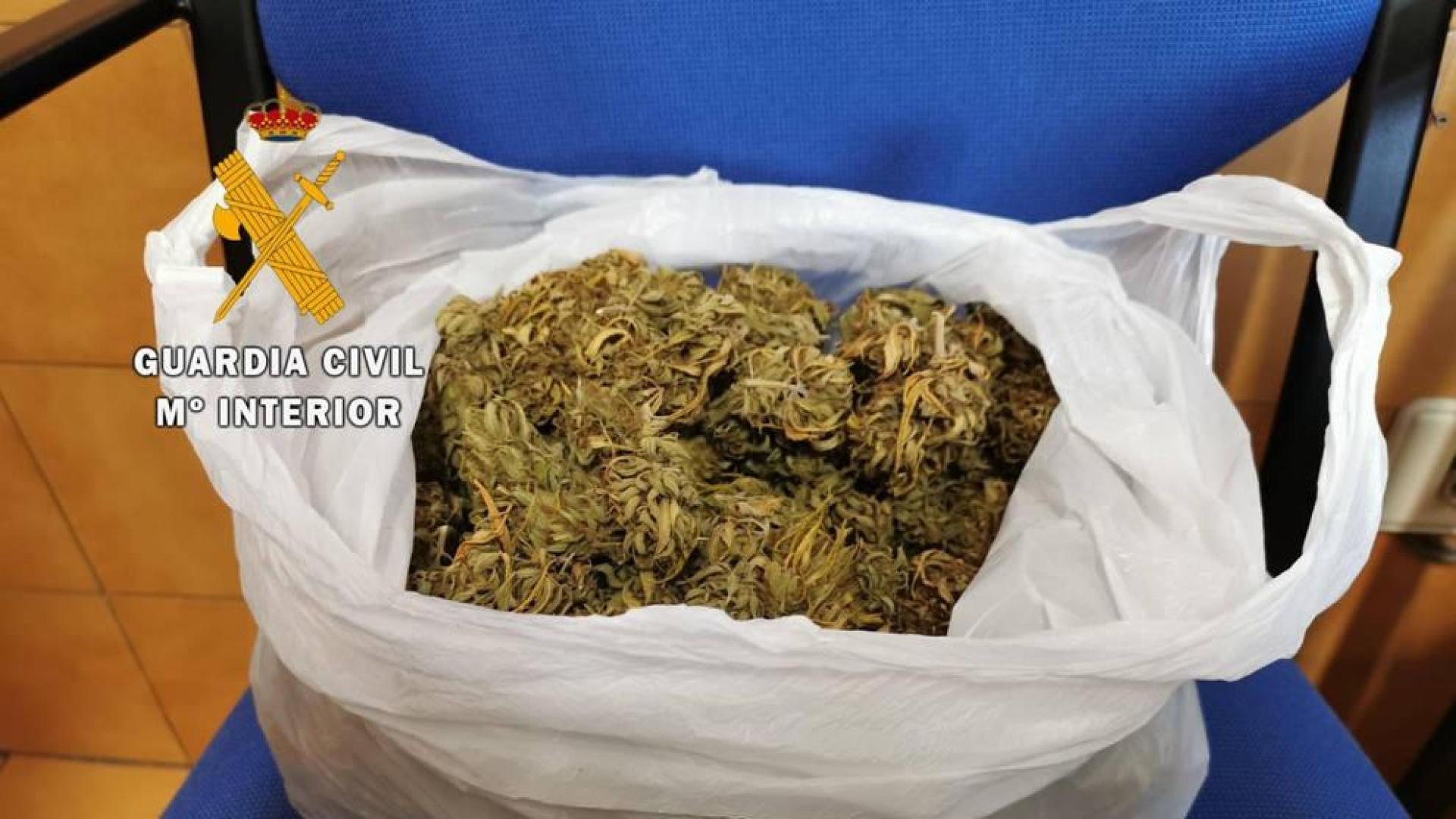 Detenido con marihuana en Tafalla tras ser detectado por el olor que desprendía la droga