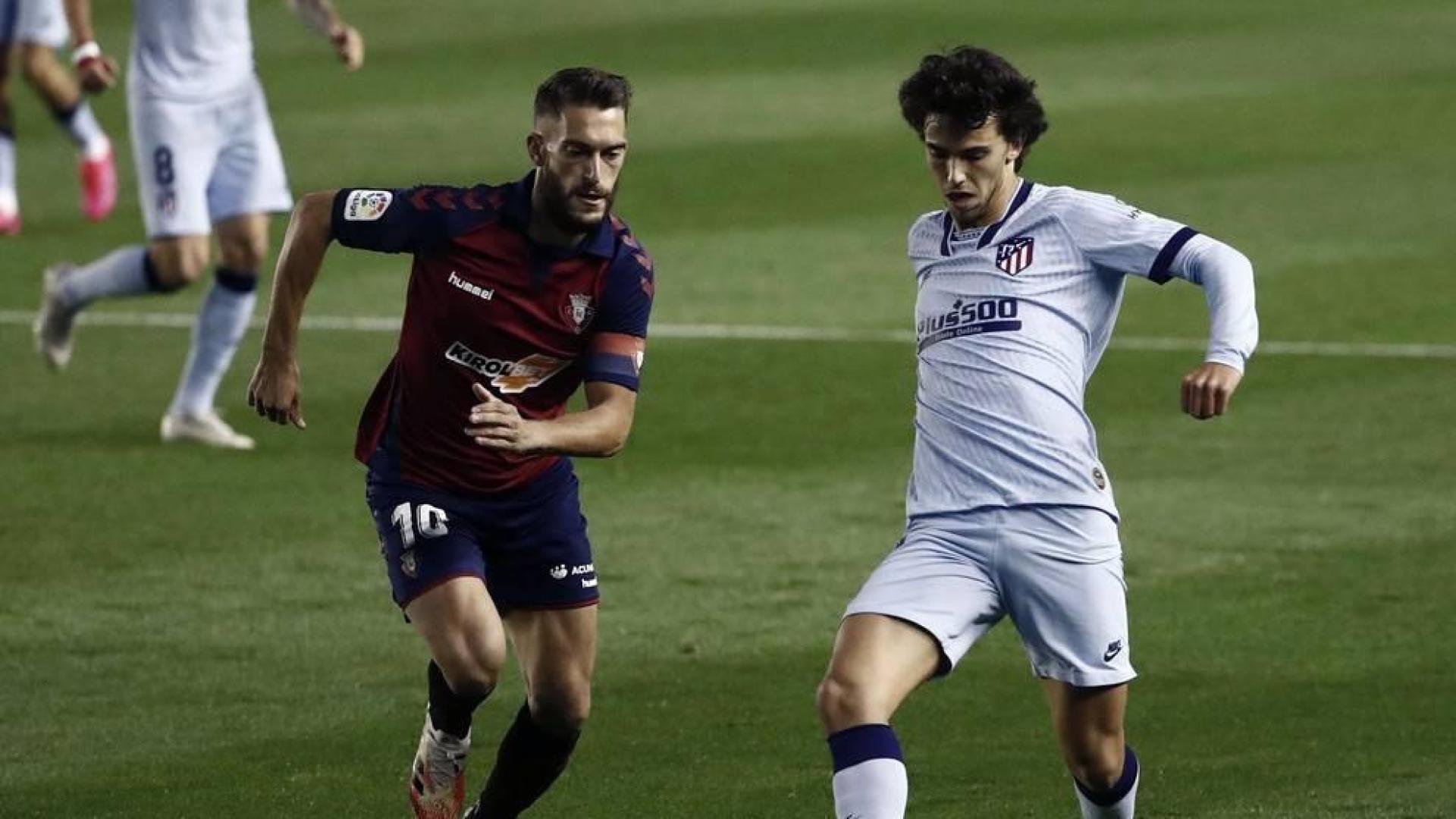 Galería de fotos del partido Osasuna-Atlético