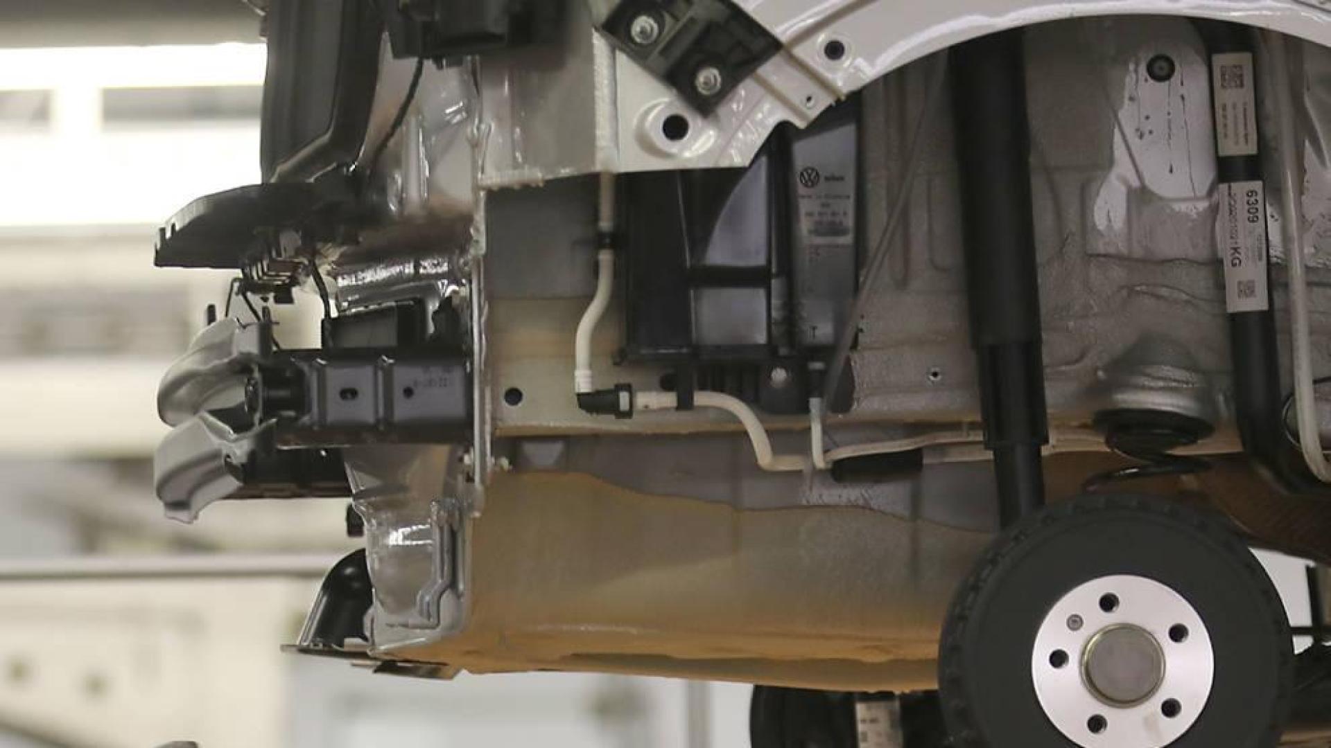 VUELTA AL TRABAJO. VW Navarra cerró sus puertas por completo el 15 de marzo y está regresando paulatinamente a la actividad desde el pasado 27 de abril.