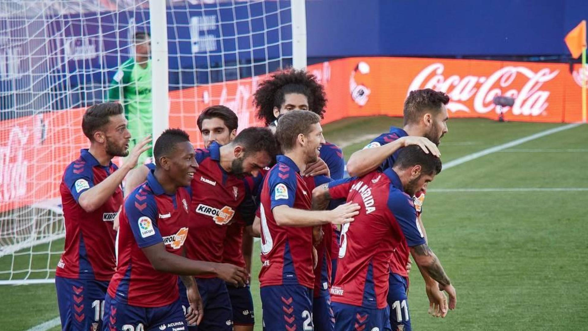 Imágenes del partido entre Osasuna y Leganés en El Sadar.