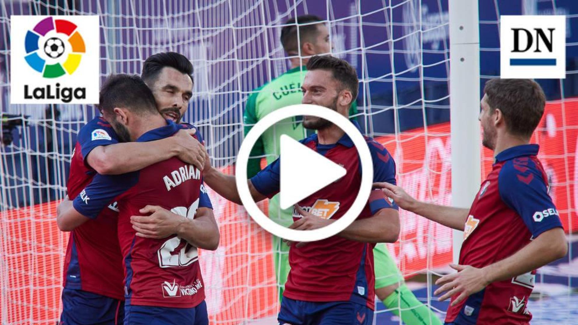 Resumen del Osasuna-Leganés: gol de Gallego (2-1)