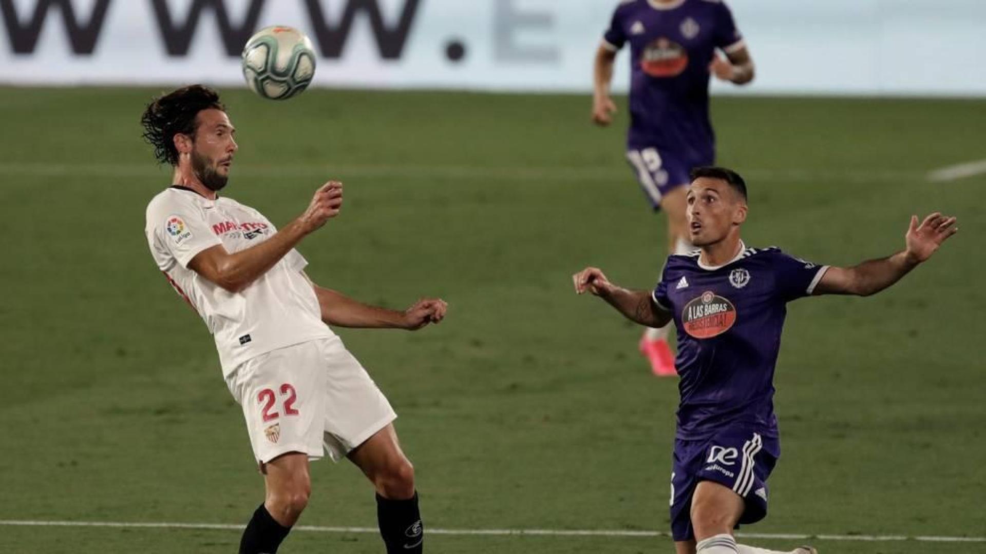 Empate con sabor a poco para las aspiraciones del Sevilla y Valladolid