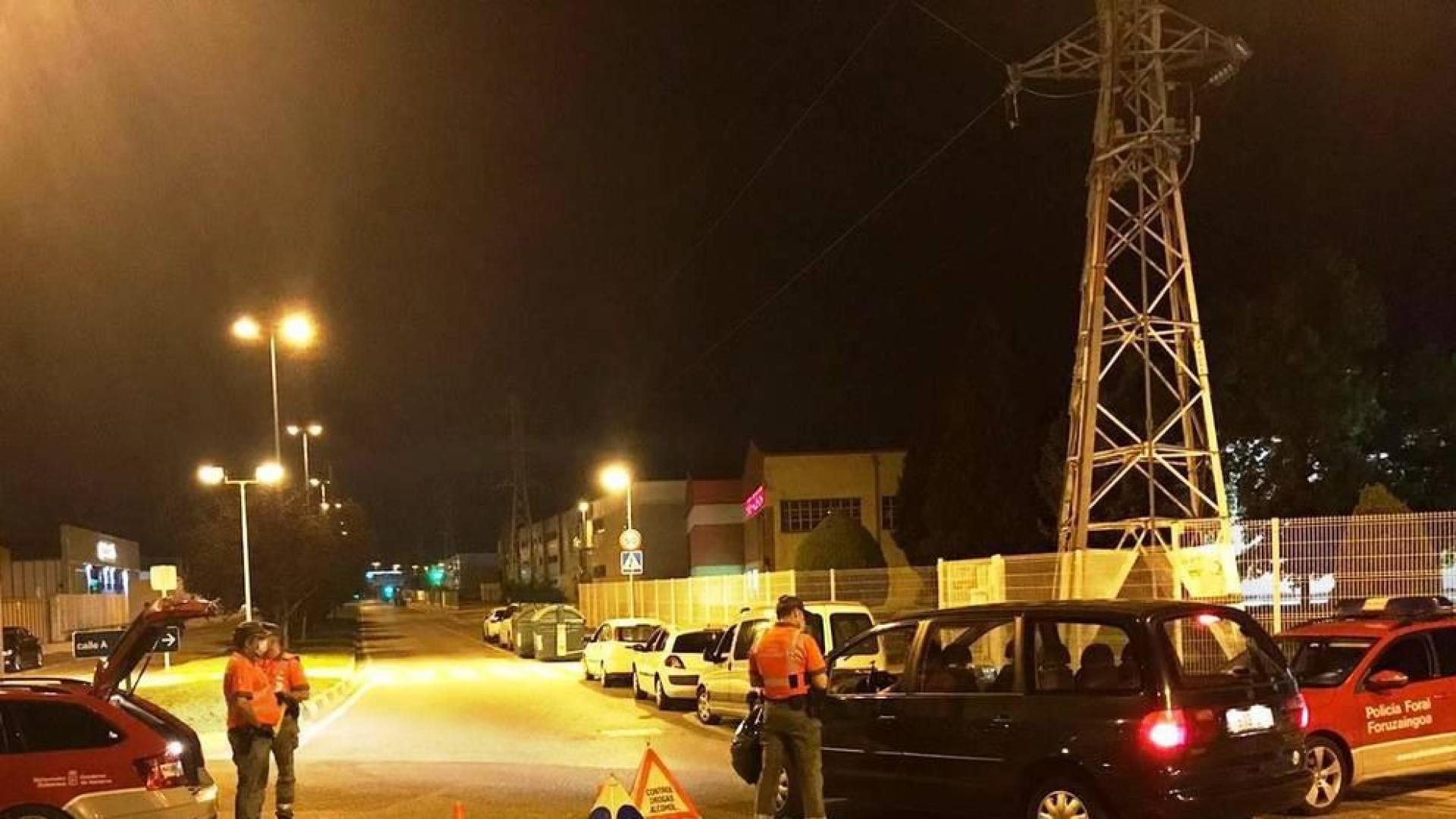 Se multiplican las intervenciones de la Policía Foral este fin de semana