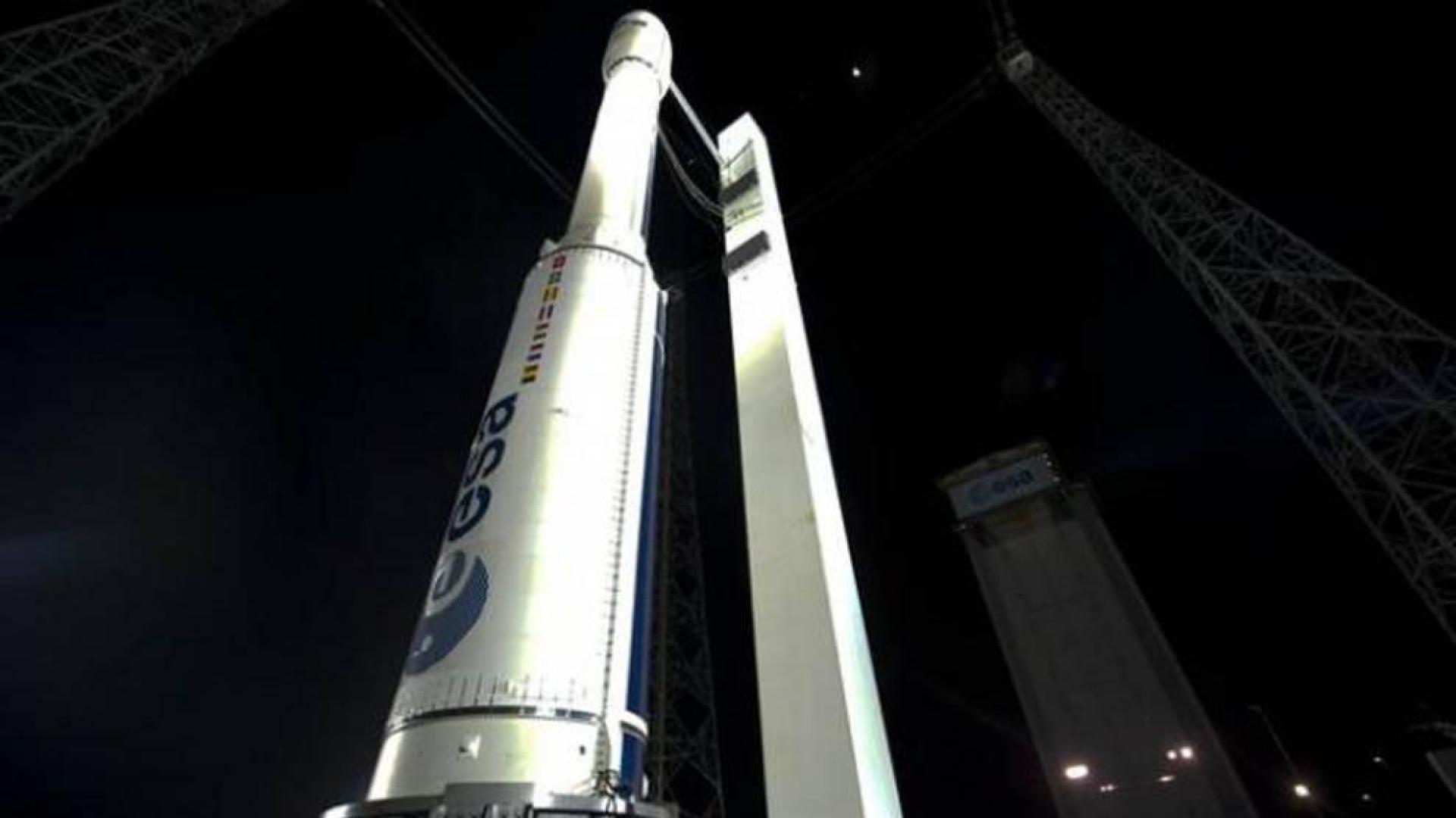 Aplazado de nuevo el lanzamiento del cohete Vega con un microsatélite español