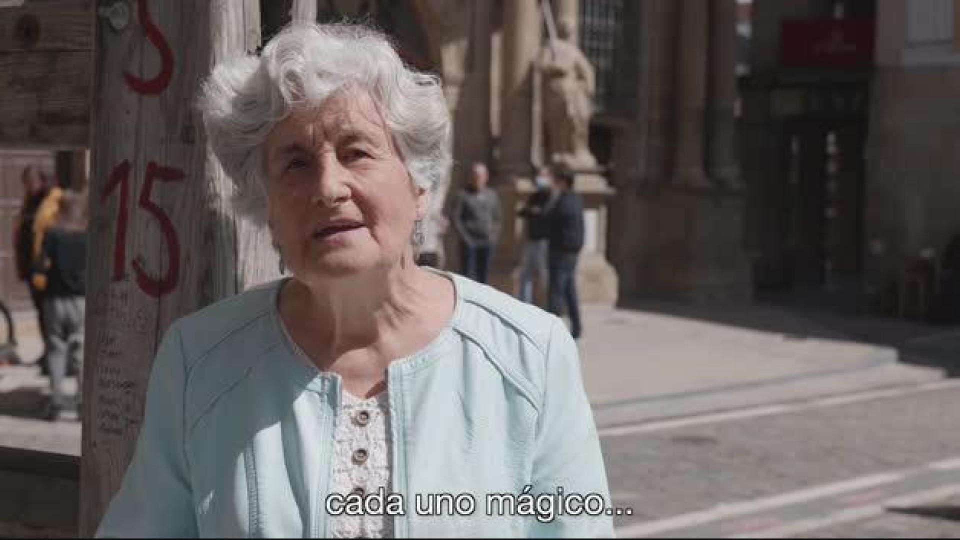 Vídeo: La pamplonesa Isabel de Diego recuerda que este año no habrá Sanfermines