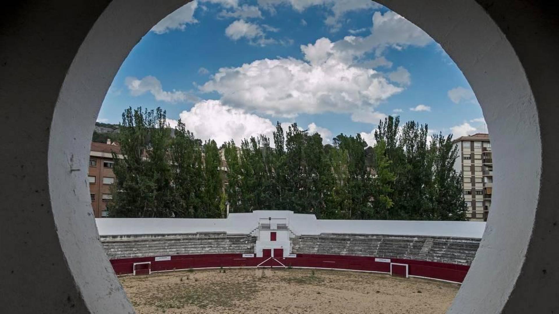 La plaza de toros, ahora para deportes de playa