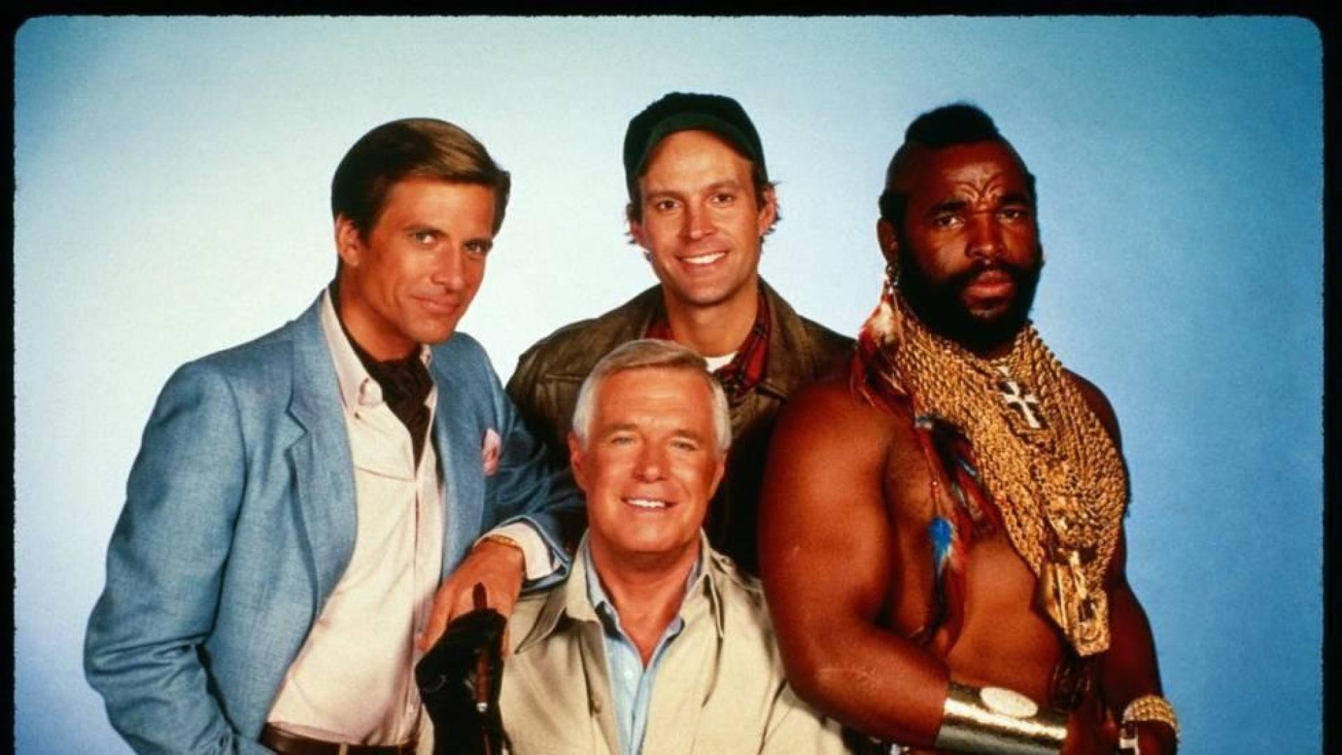 Imagen de los protagonistas de 'El equipo A'