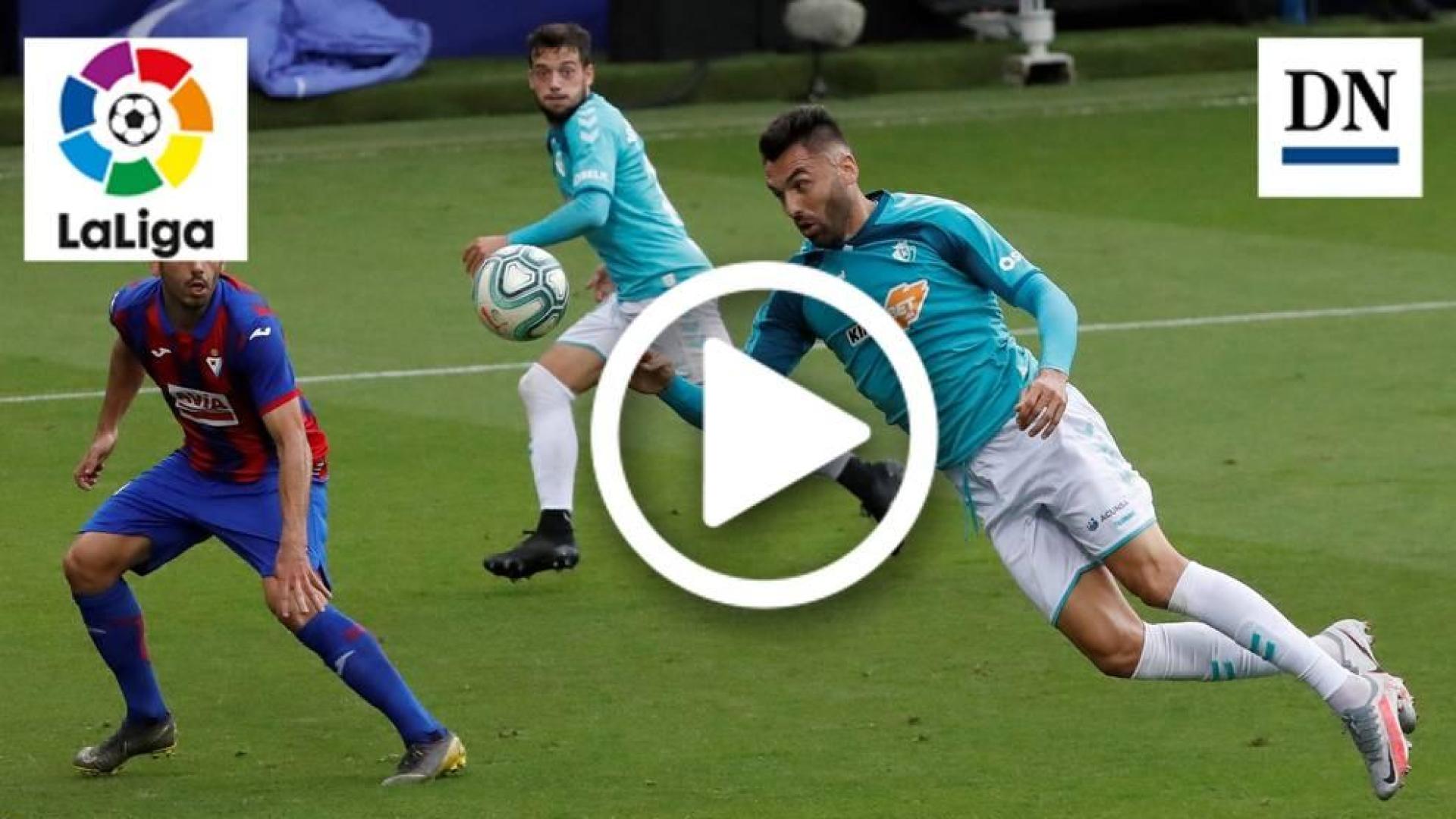 Resumen del Eibar-Osasuna en vídeo
