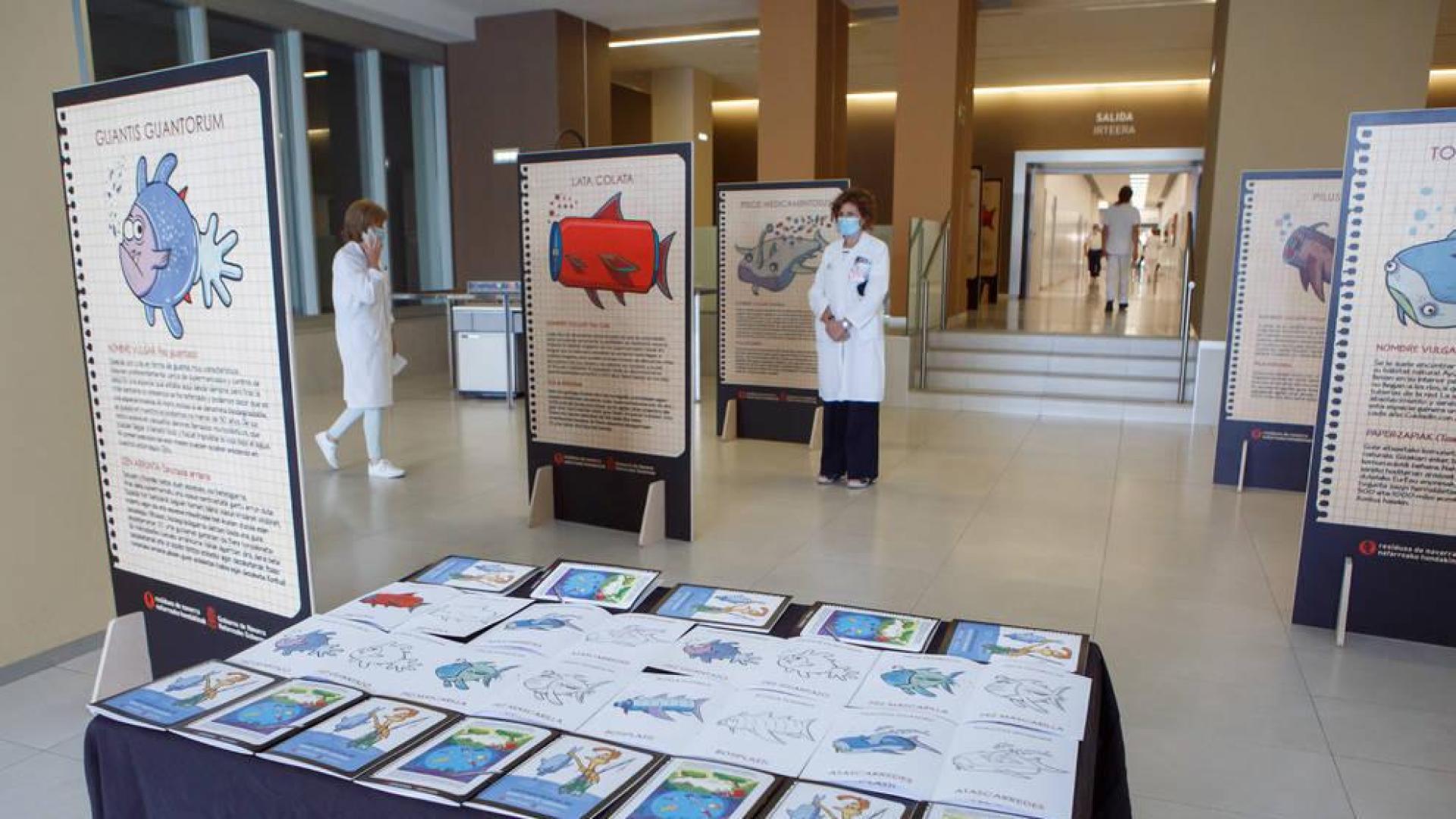 Imagen de una parte de la exposición que alberga el CHN.