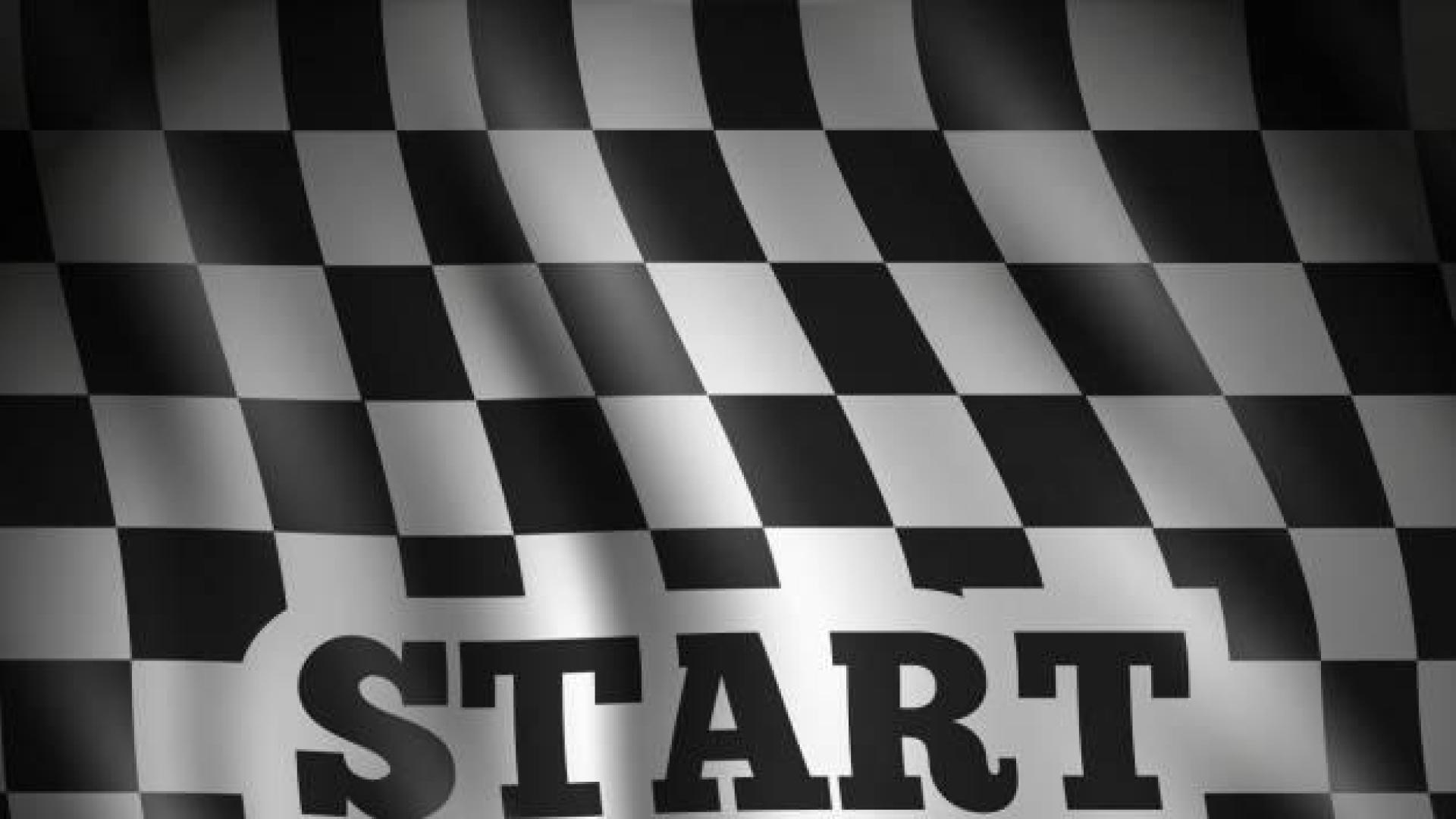 Imagen de una bandera de motociclismo