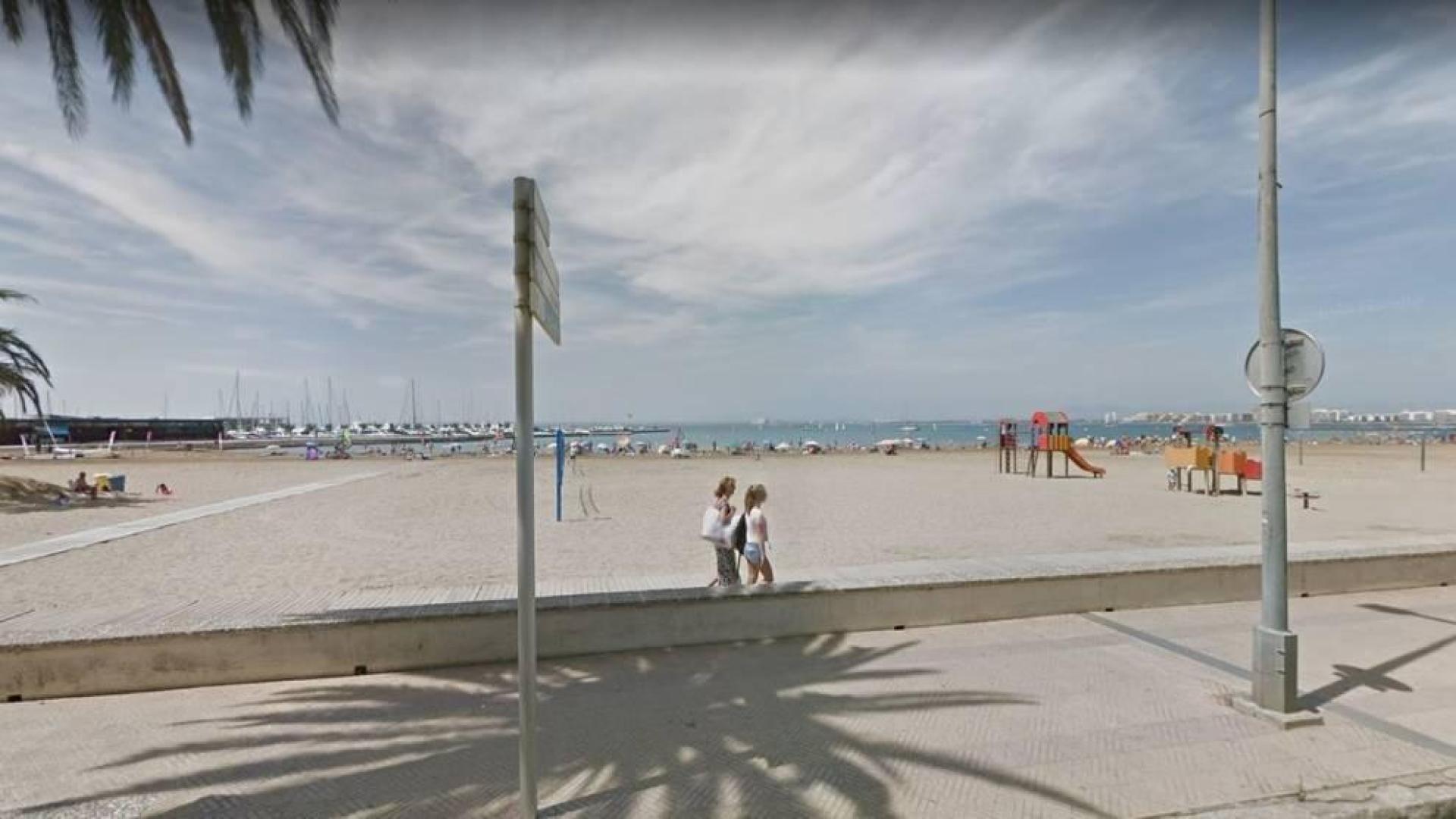 Imagen de la playa La Punta de Roses