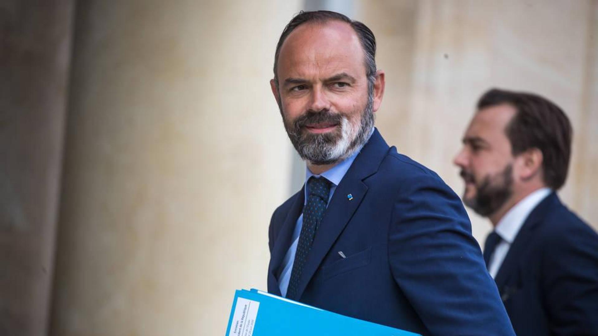 El recién dimitido primer ministro francés, Edouard Philippe