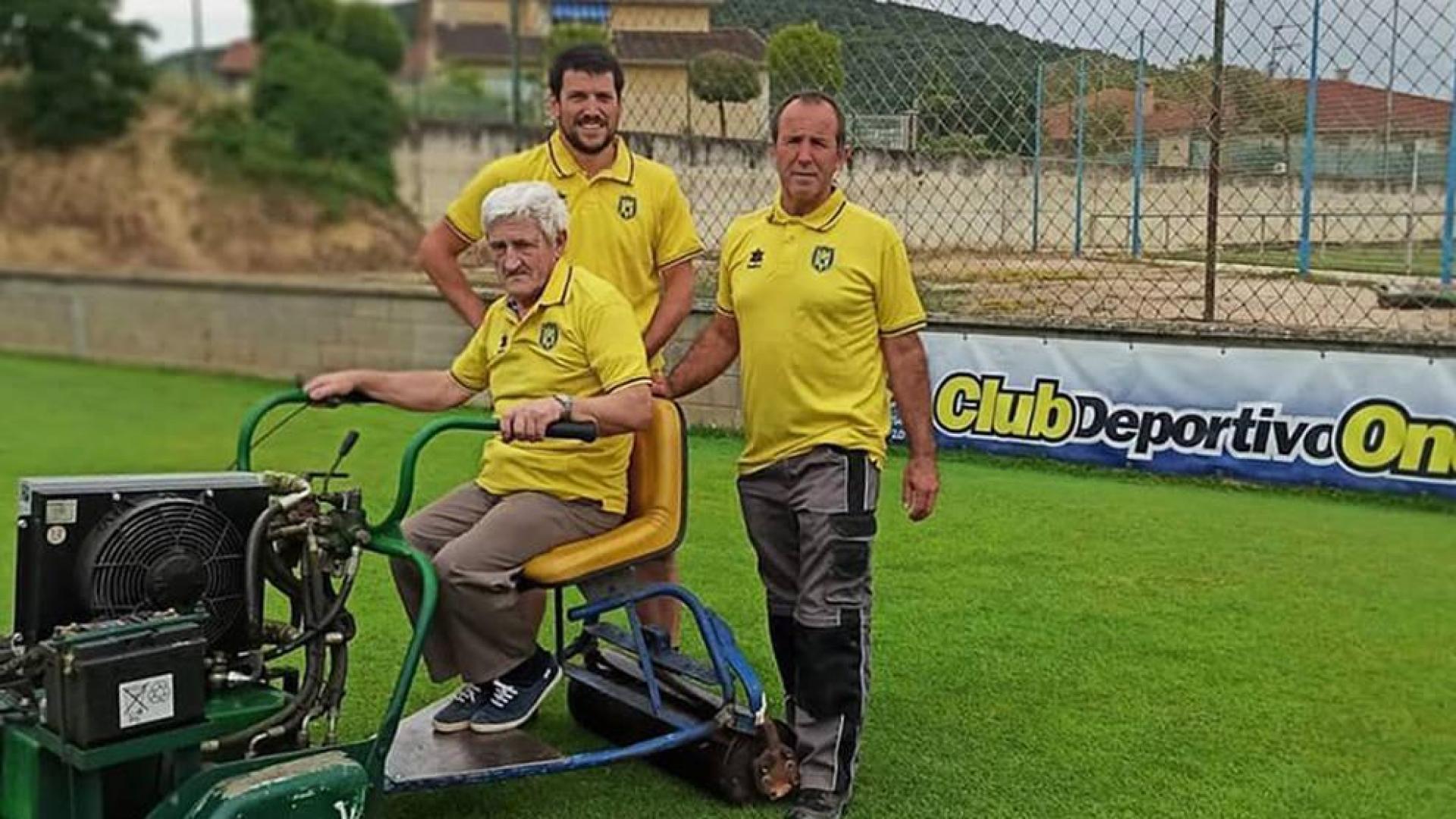 Villatuerta pone a punto por última vez la hierba de San Ginés