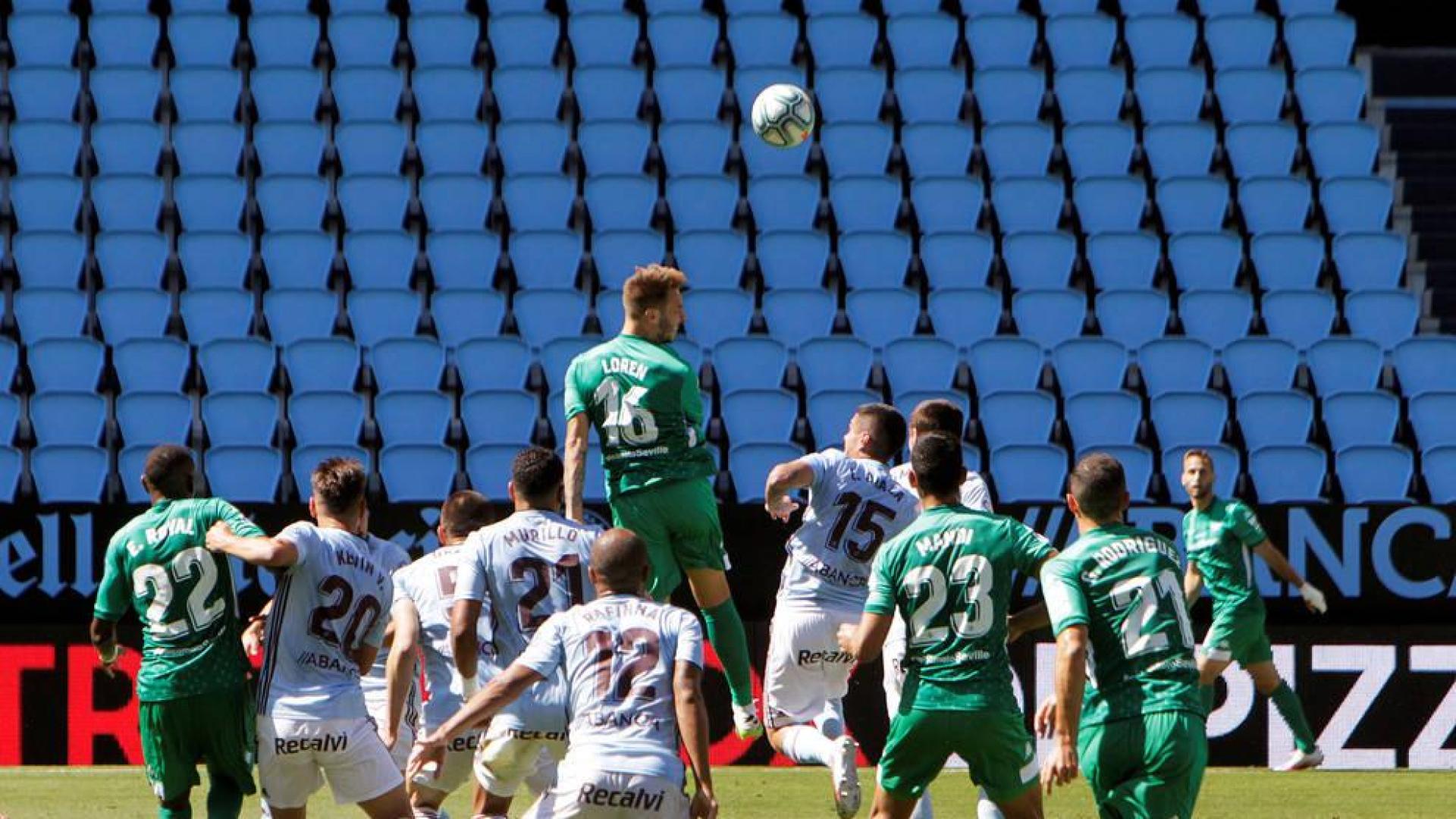 Celta y Betis empatan en Balaídos (1-1)