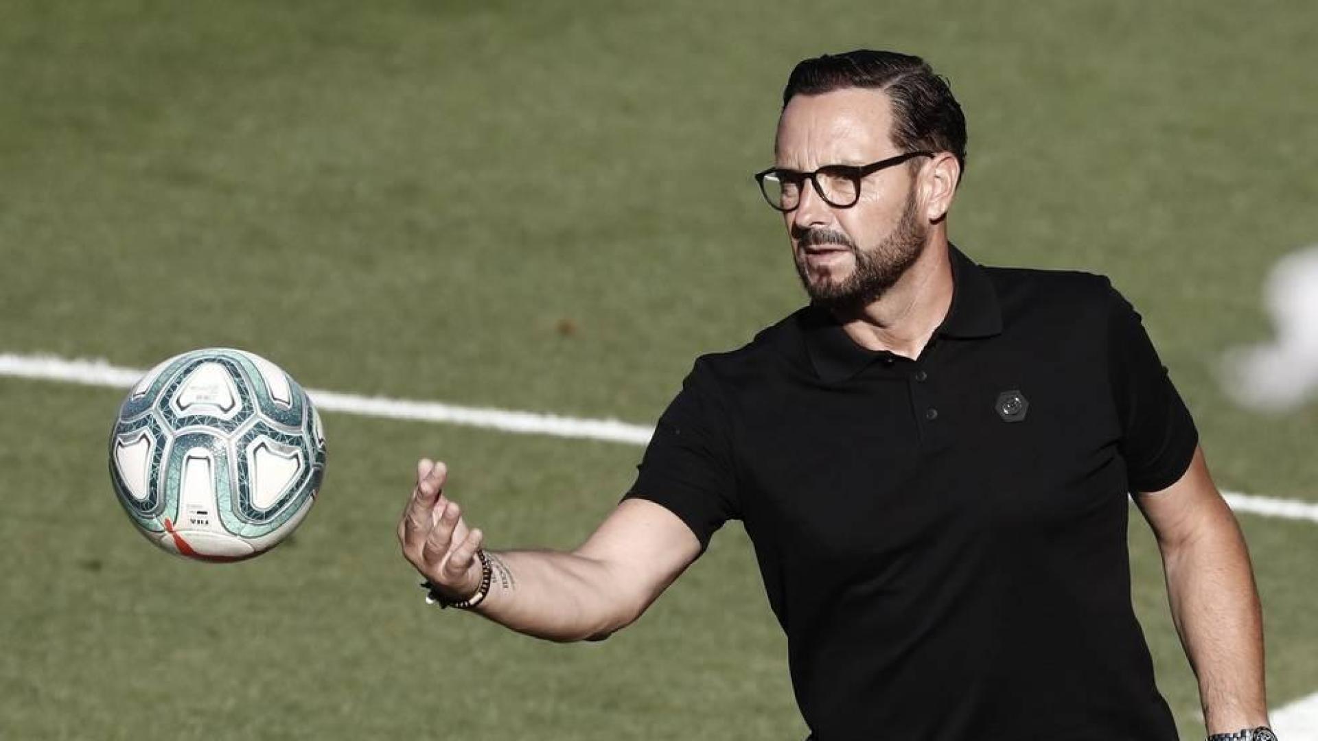 El entrenador del Getafe, José Bordalás.