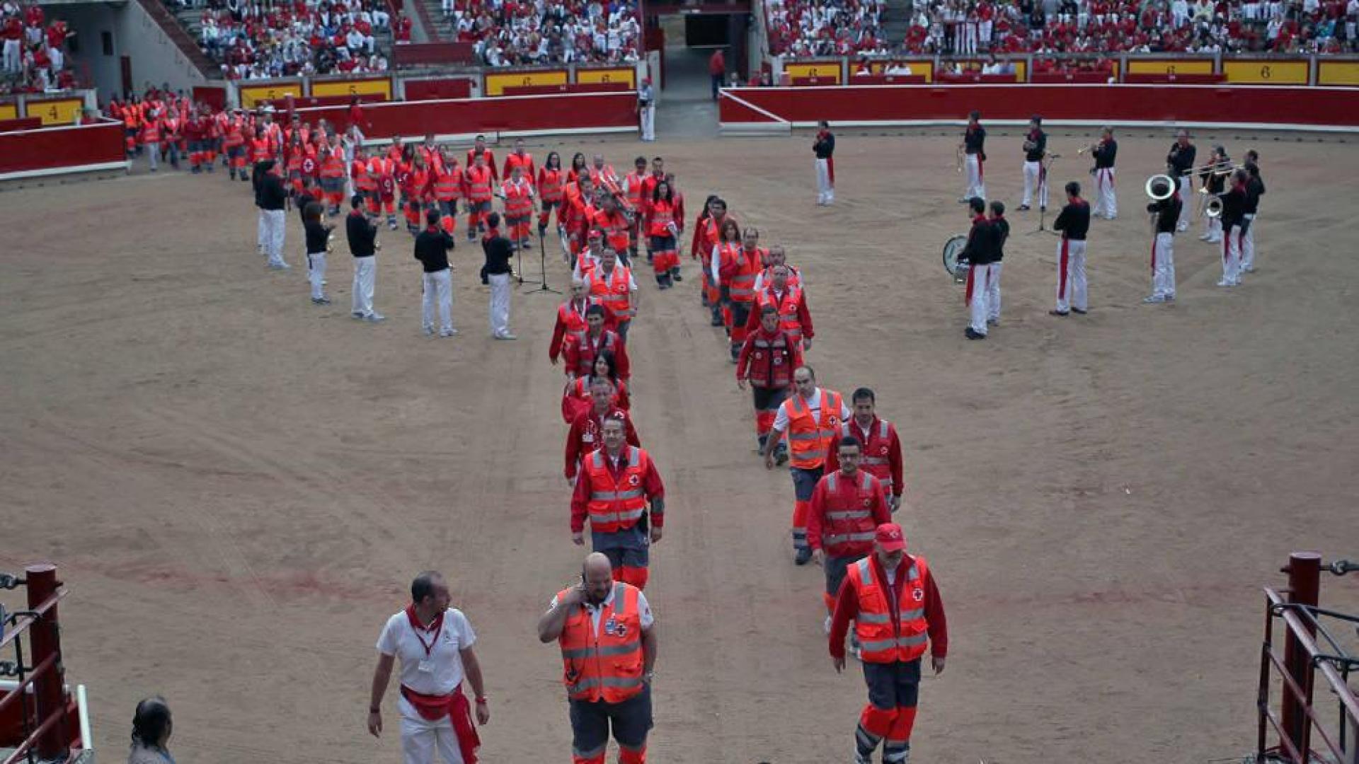 650 voluntarios de Cruz Roja y DYA  en el dispositivo de San Fermín