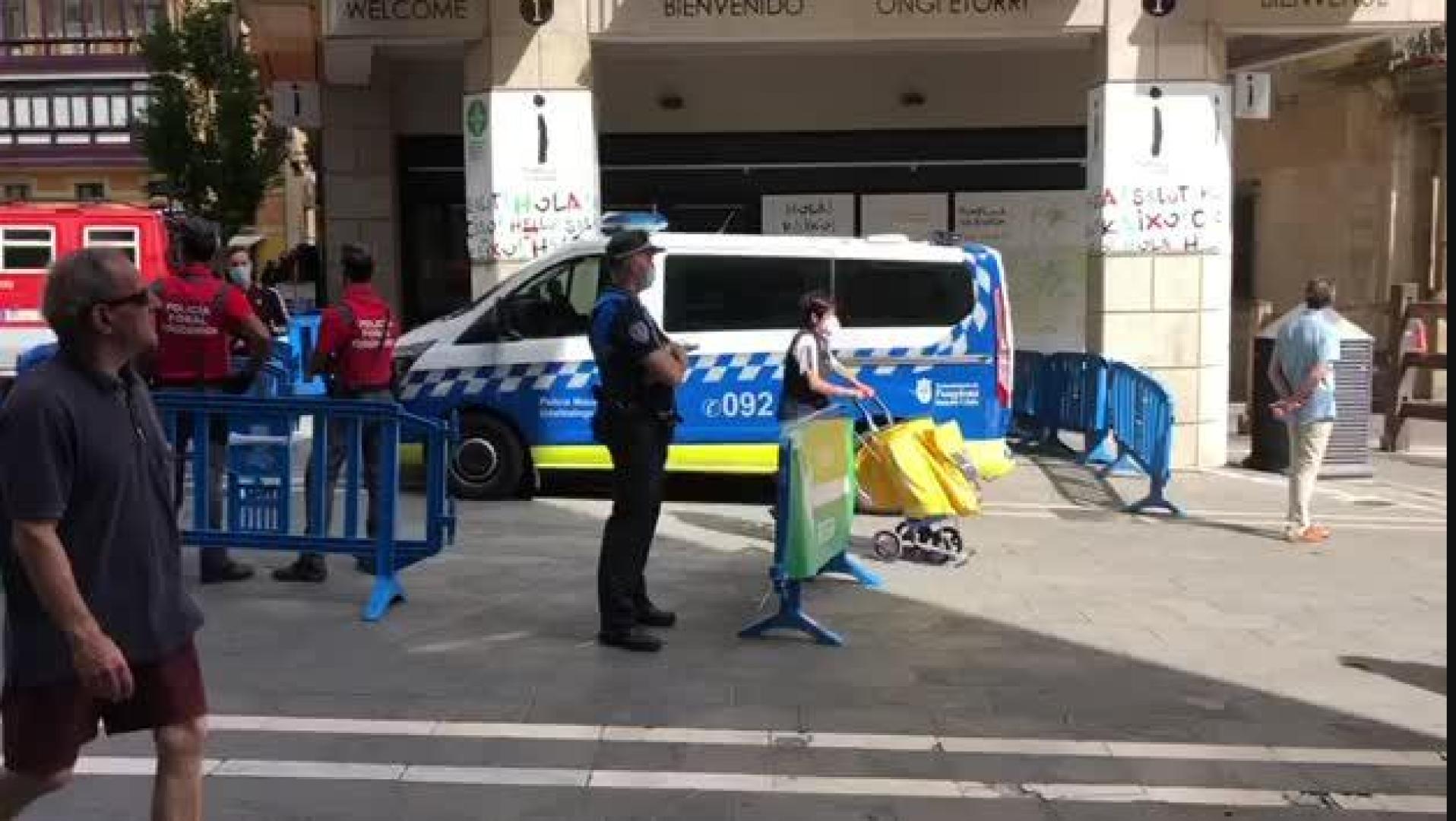 Dispositivo de Policía Foral para este 6 de julio