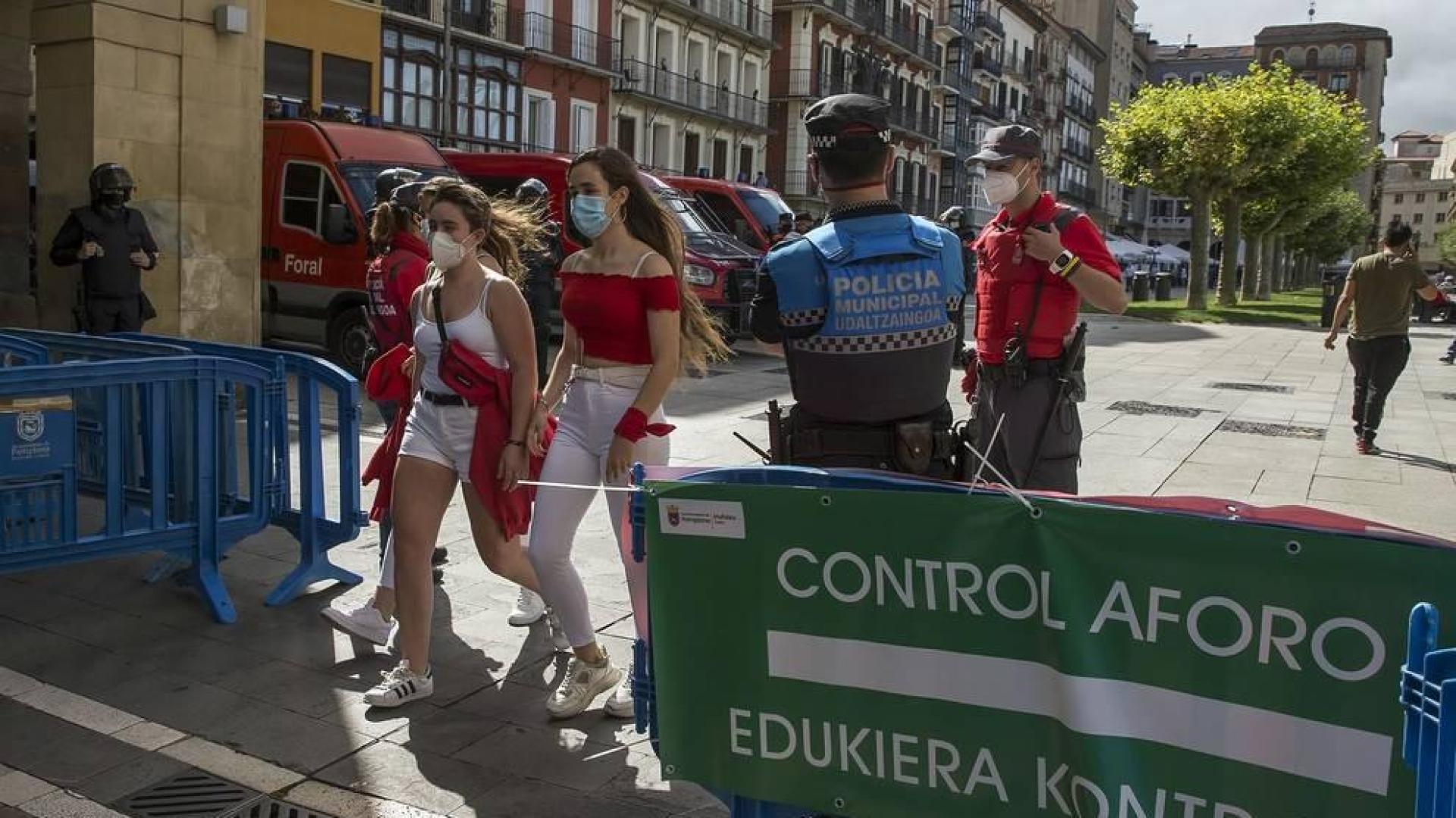 Pamplona se enfrenta a su primer 6 de julio sin chupinazo desde 1938
