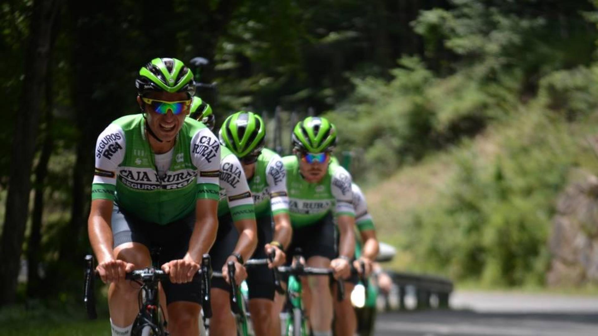 AMÉZQUETA. El ciclista navarro ha sido una de las sorpresas más agradables de la concentración.
