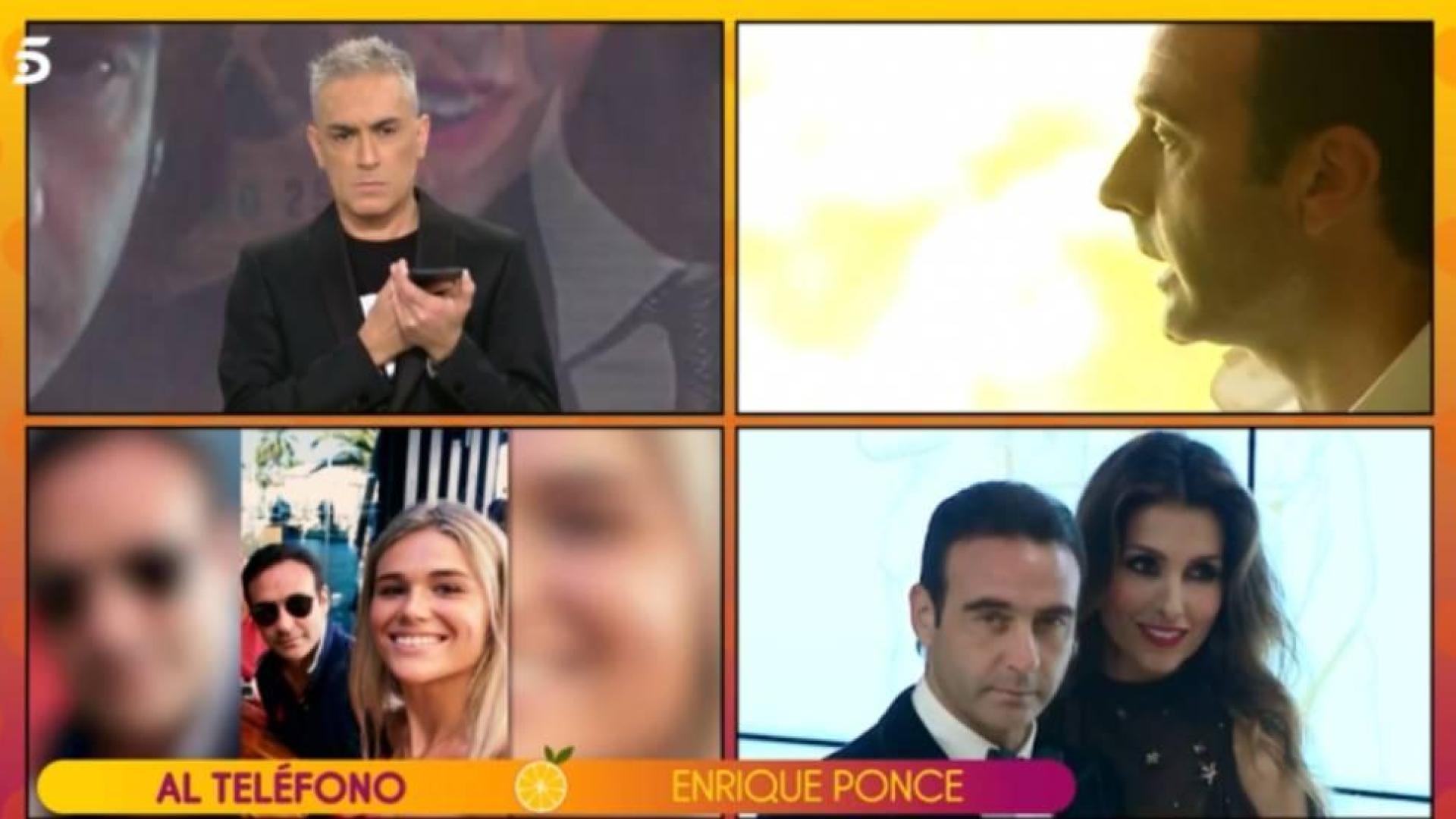 Enrique Ponce rompe su silencio en 'Sálvame': "Dejadnos tranquilos"