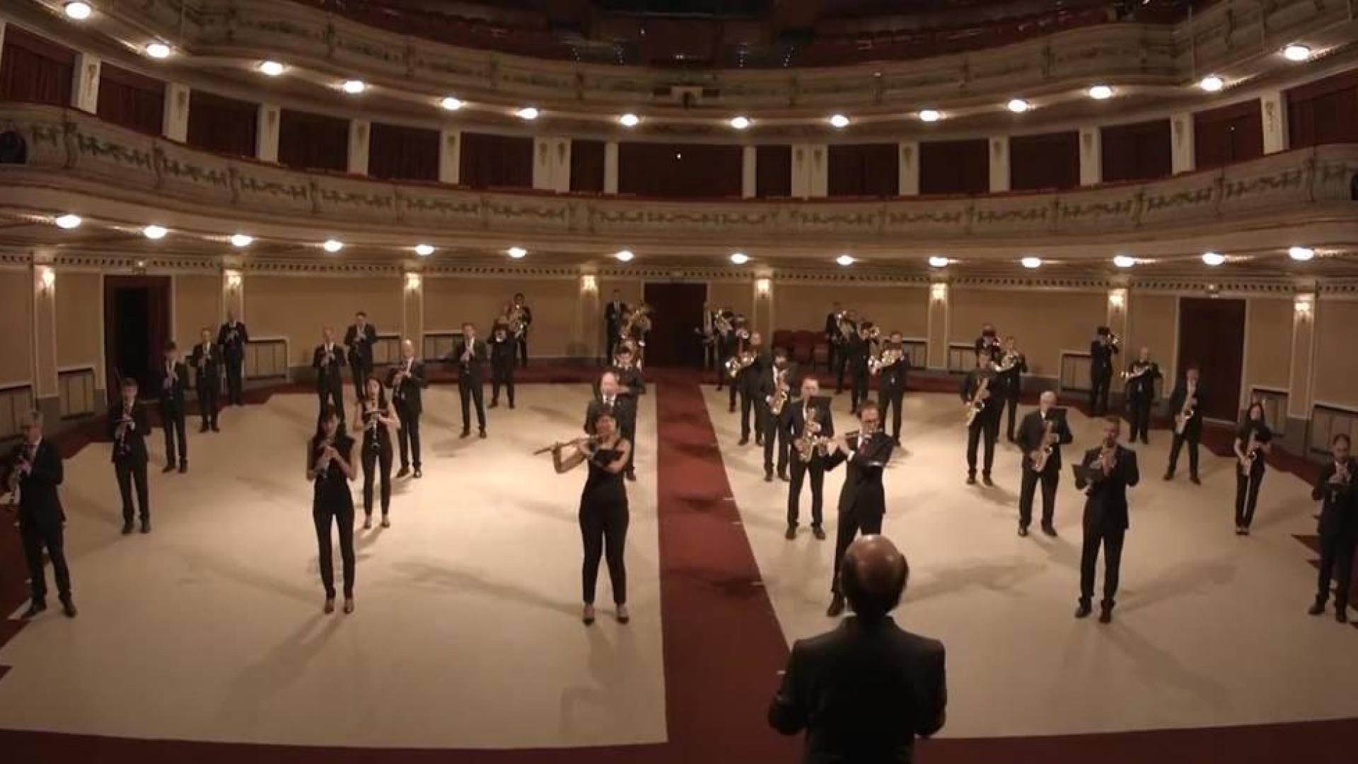 La Pamplonesa y el Gayarre se unen en la evocación de los Sanfermines