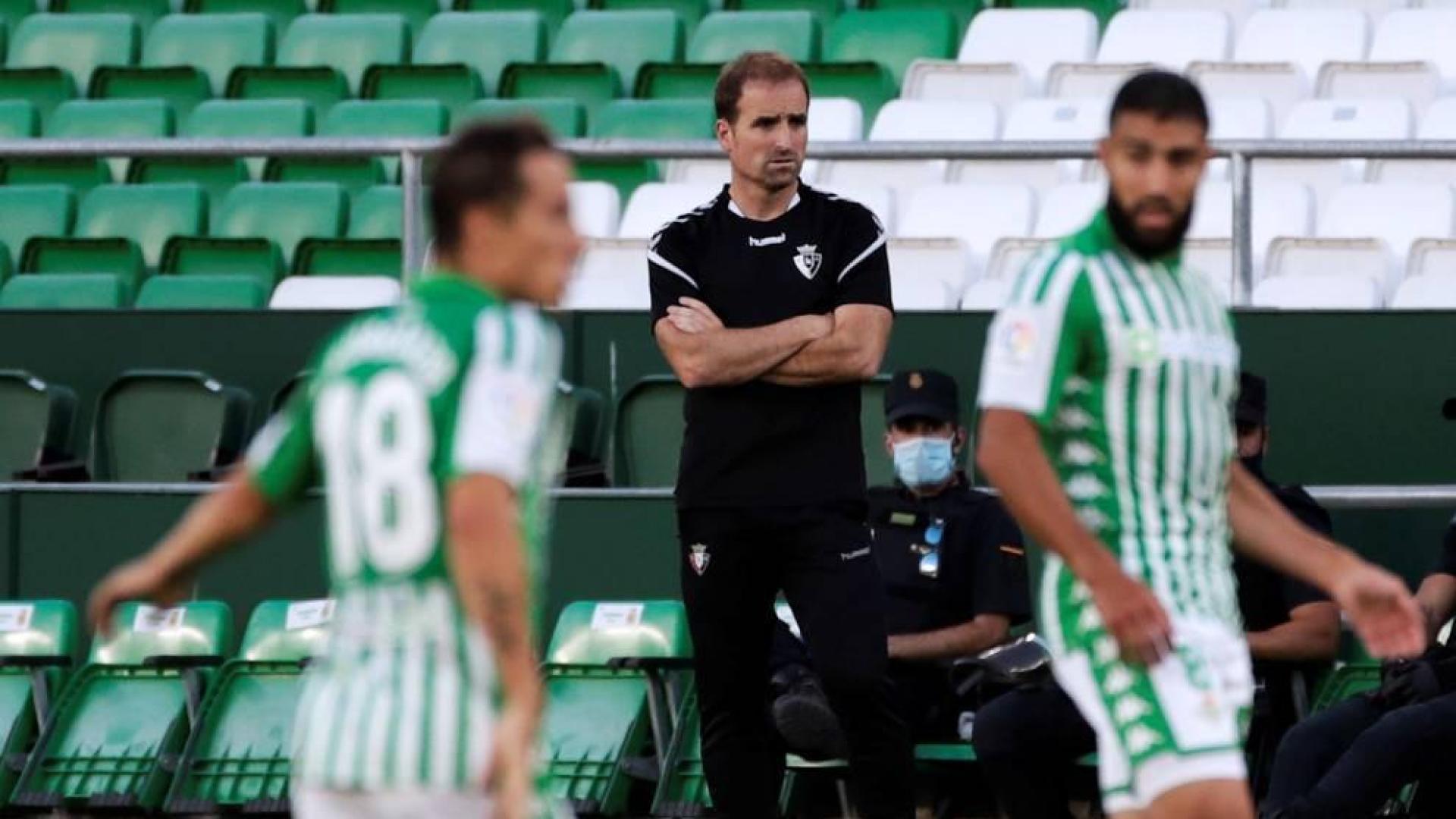 Jagoba Arrasate, entrenador de Osasuna.