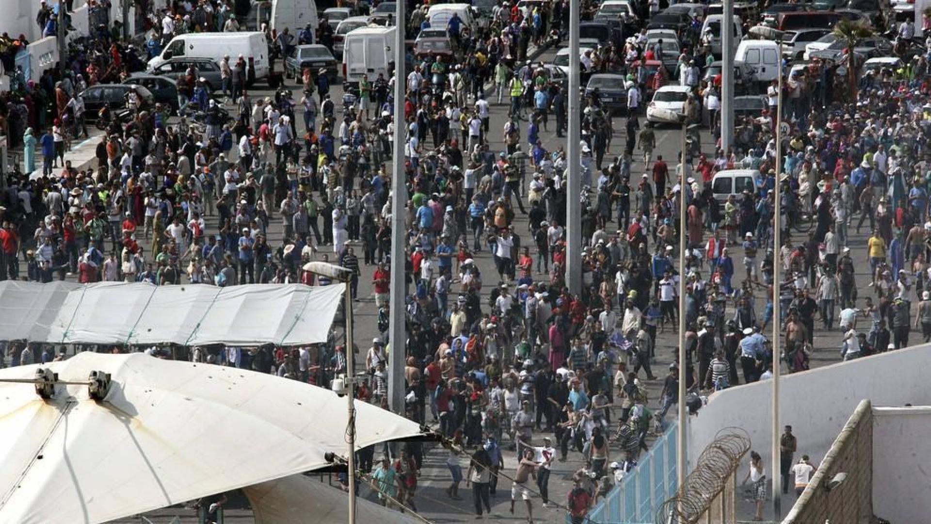 Dos porteadoras marroquíes muertas en una avalancha en la frontera con Ceuta