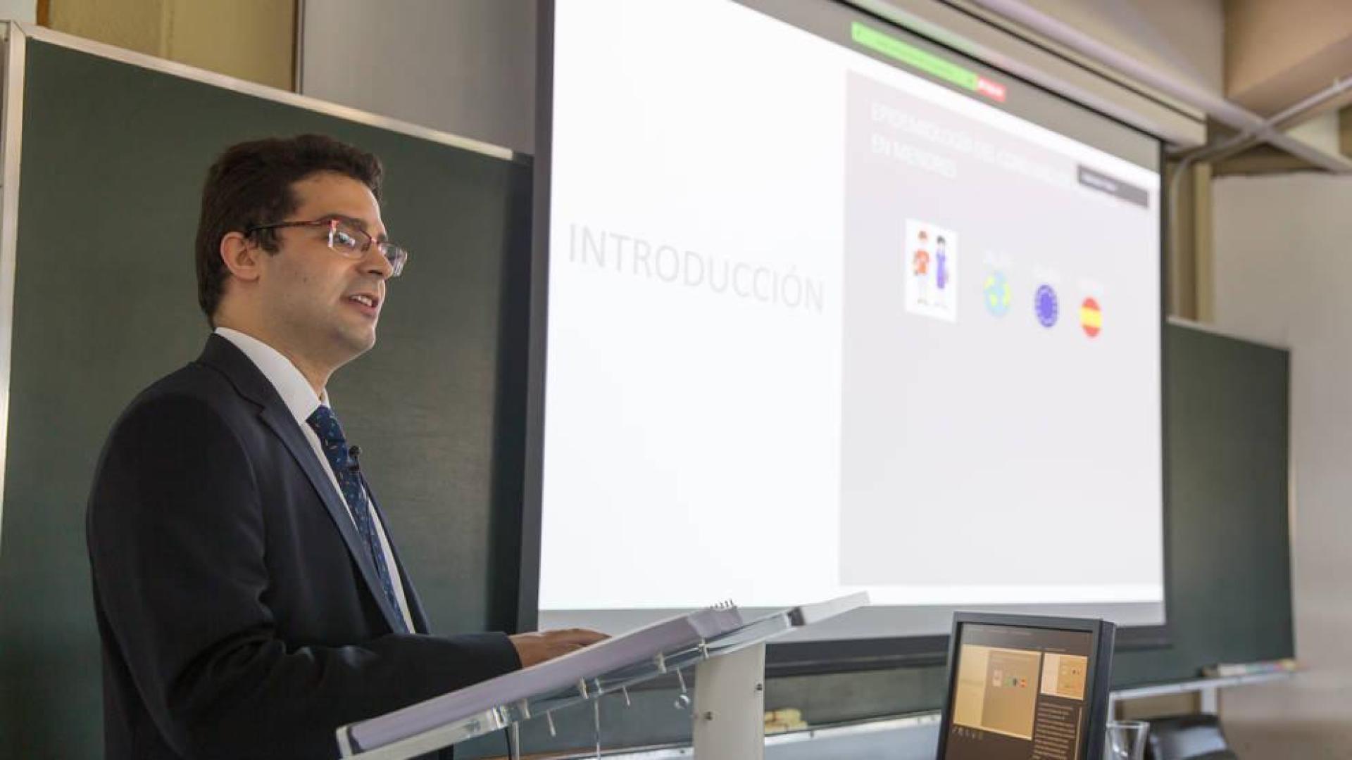 Pedro de la Rosa, investigador del ICS de la Universidad de Navarra.