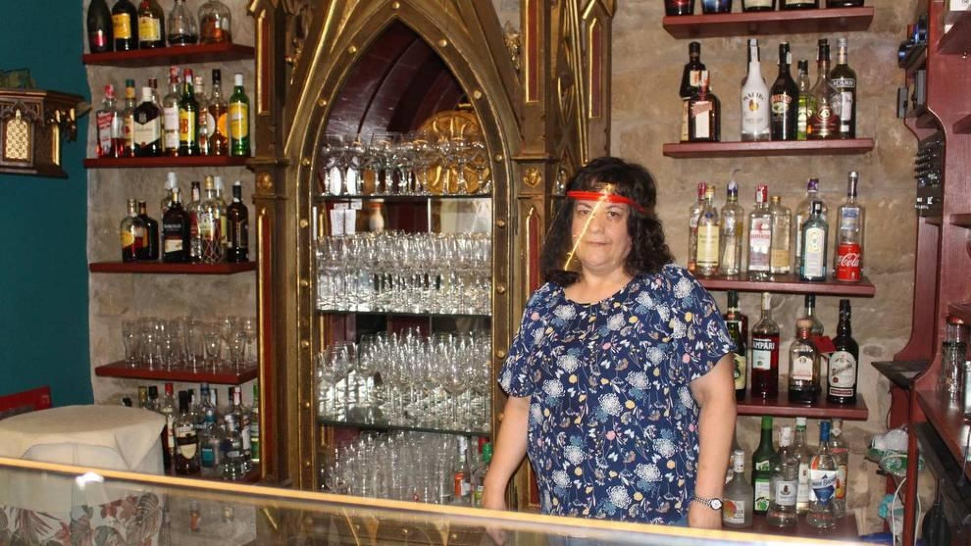 El bar 'El Sol', sobre unas caballerizas en pleno centro de Olite