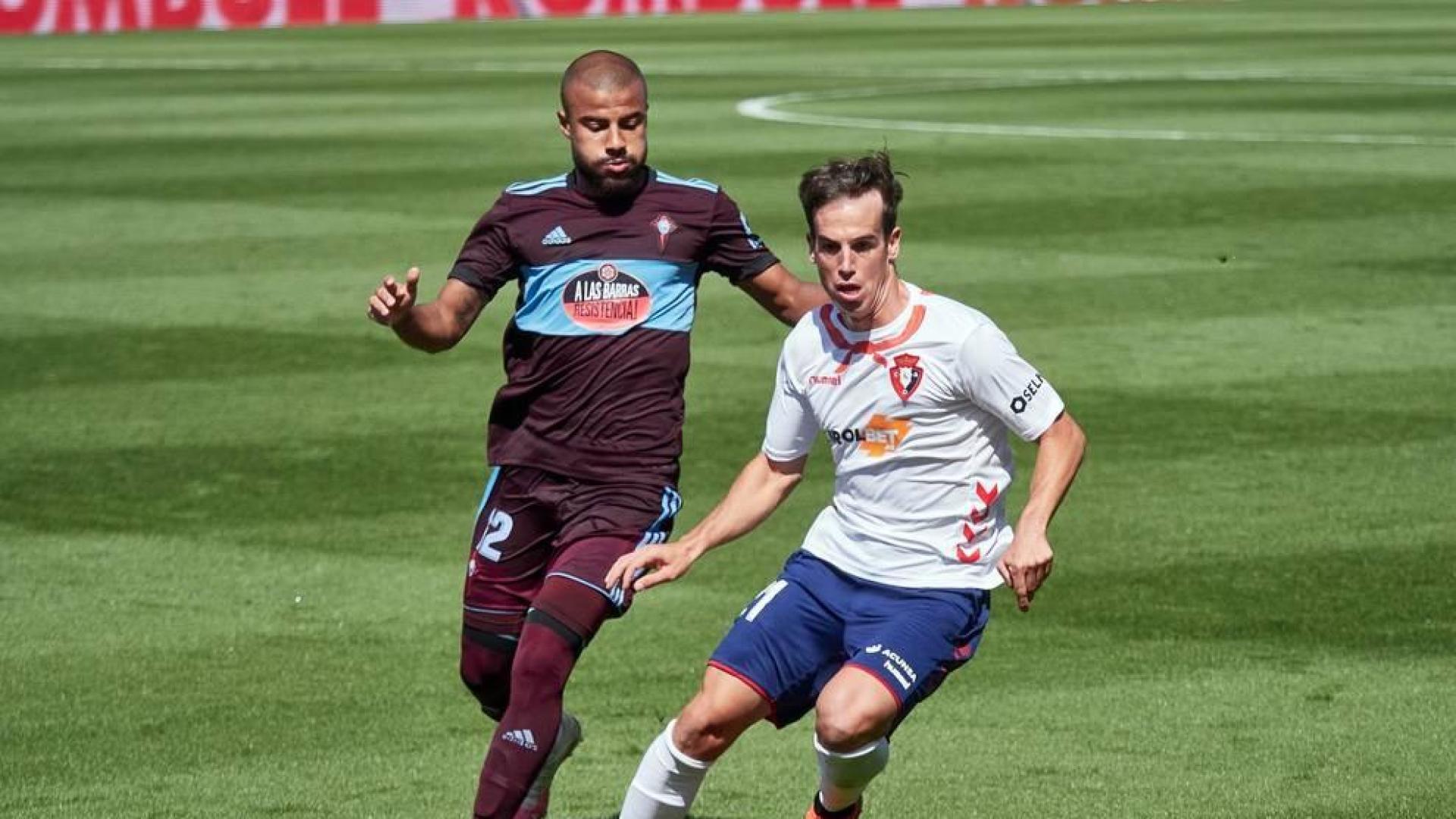 Galería de fotos del partido Osasuna-Celta (2-1).